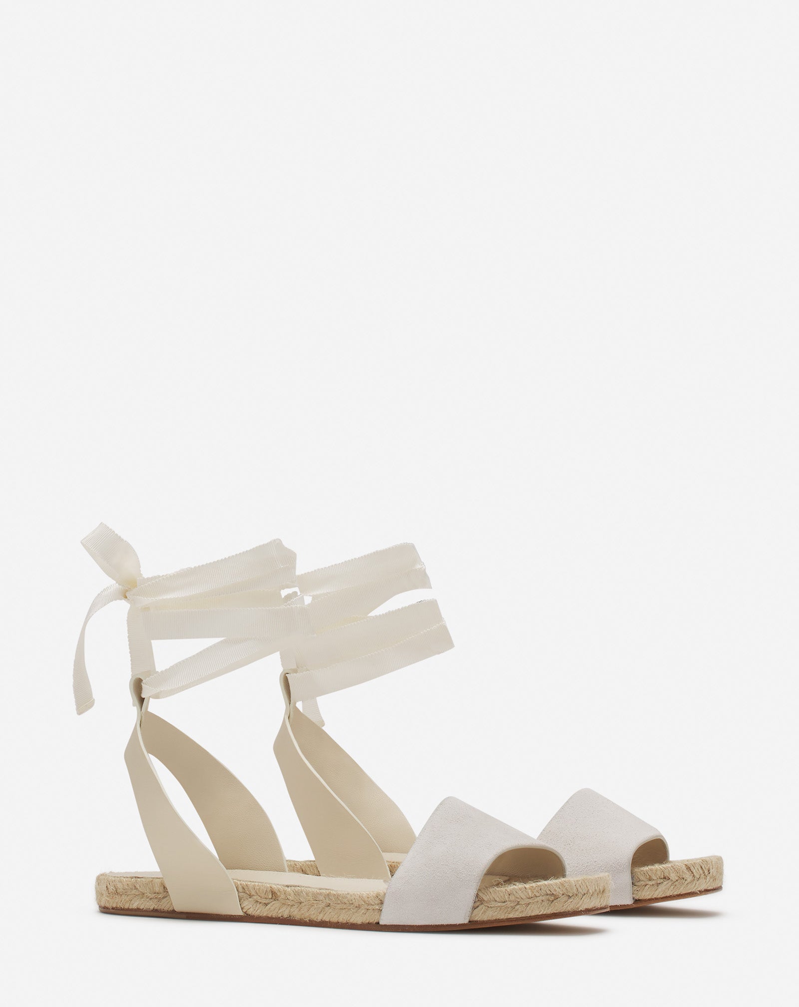 SANDALES  PLATES DOMRA EN SUEDE
