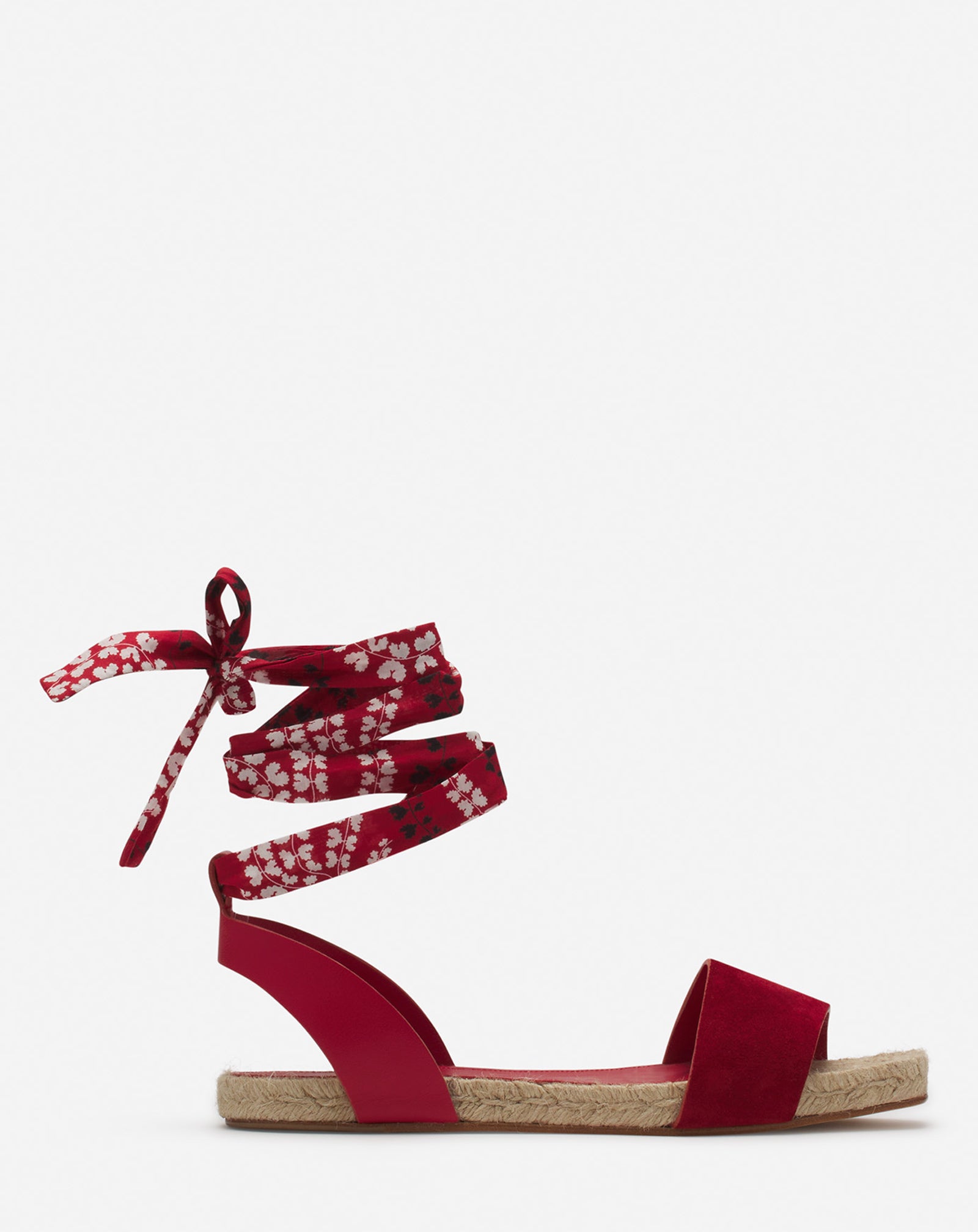 SANDALES  PLATES DOMRA EN SUEDE