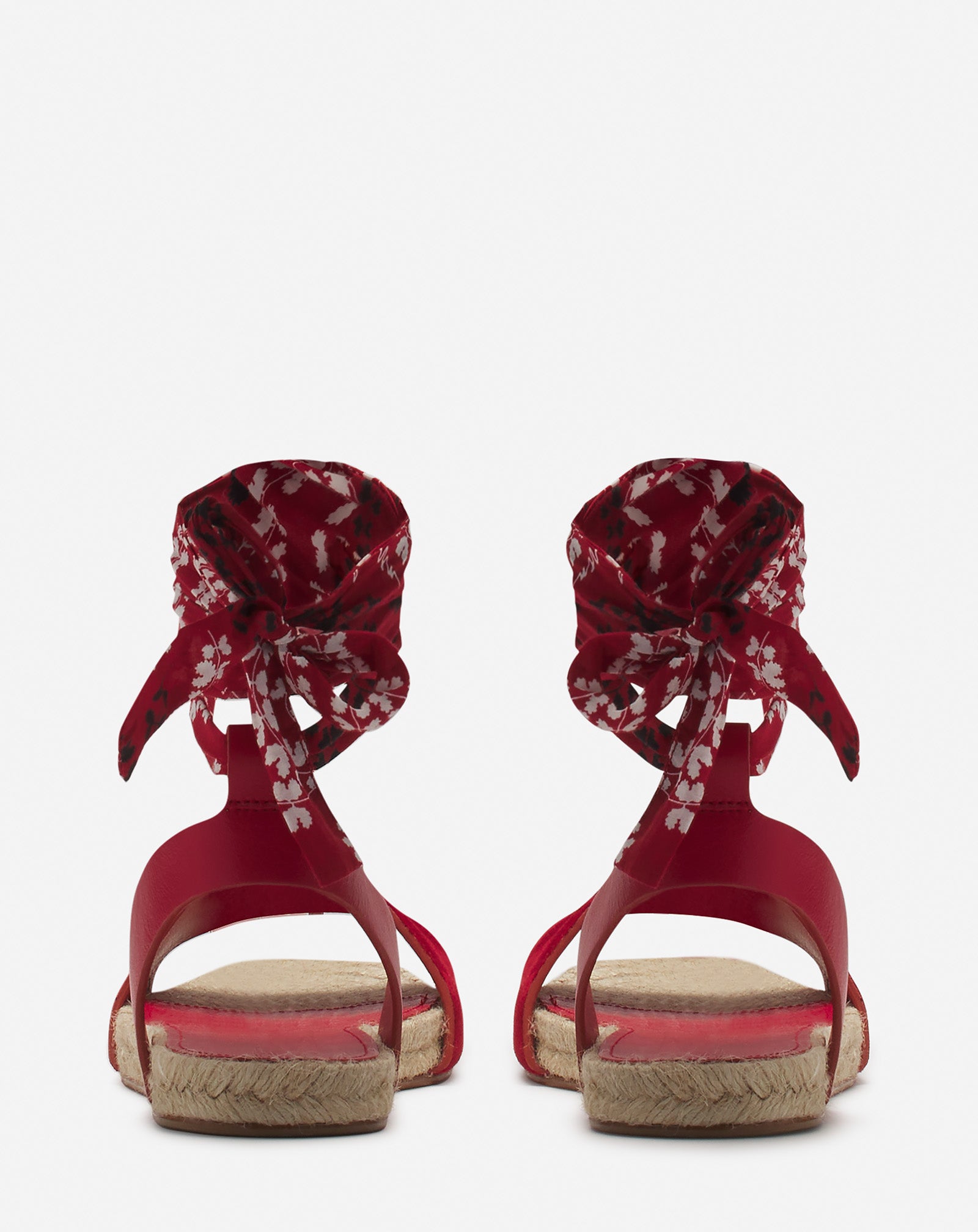 SANDALES  PLATES DOMRA EN SUEDE
