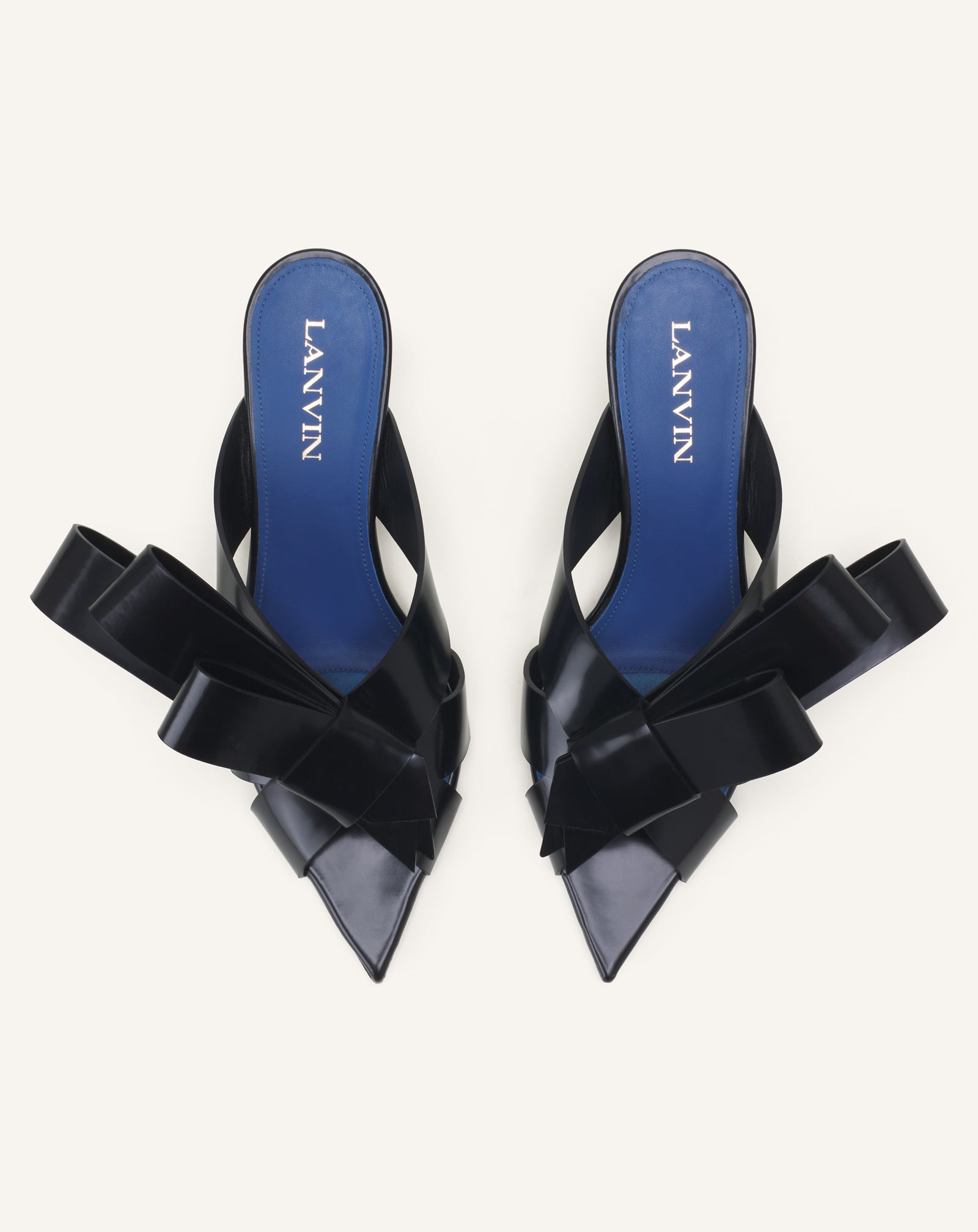 MULE À TALON CADEAU EN CUIR