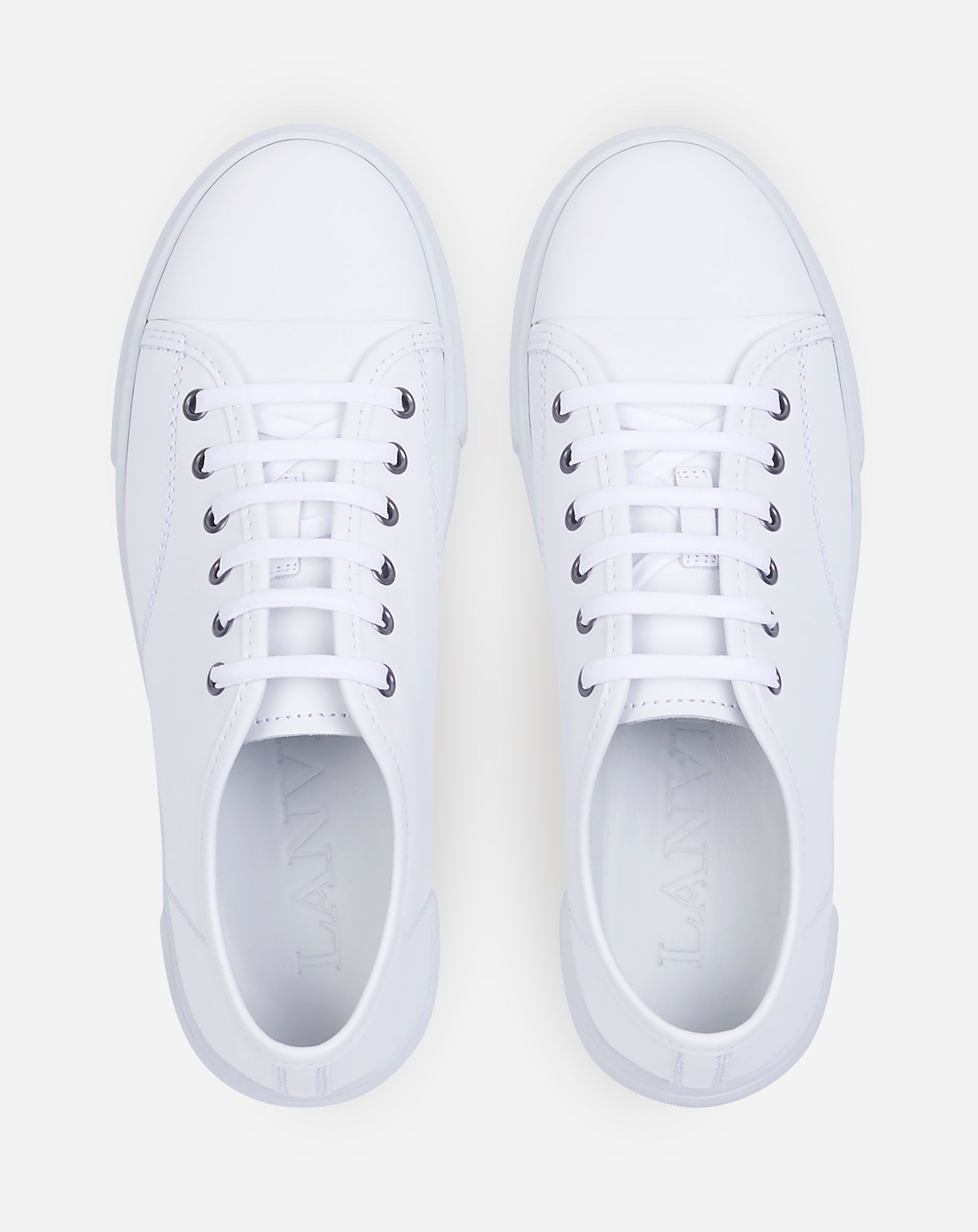 SNEAKERS DBB1 EN CUIR BLANC