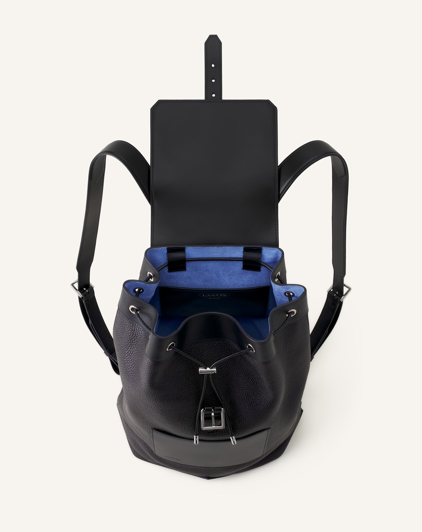 Black Catch By Lanvin Leather Backpack | Lanvin