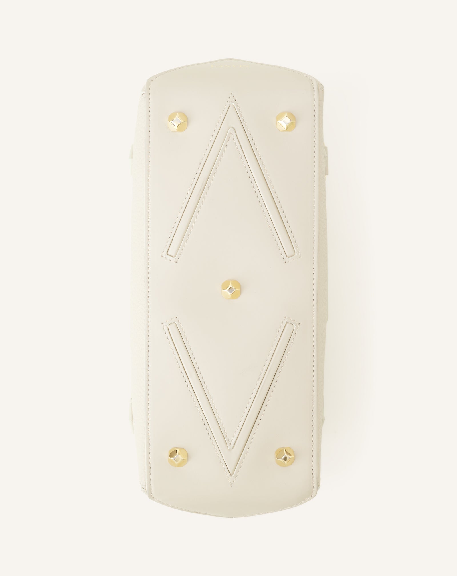 SAC LE CONFIDENT BY LANVIN 26 EN CUIR BLANC