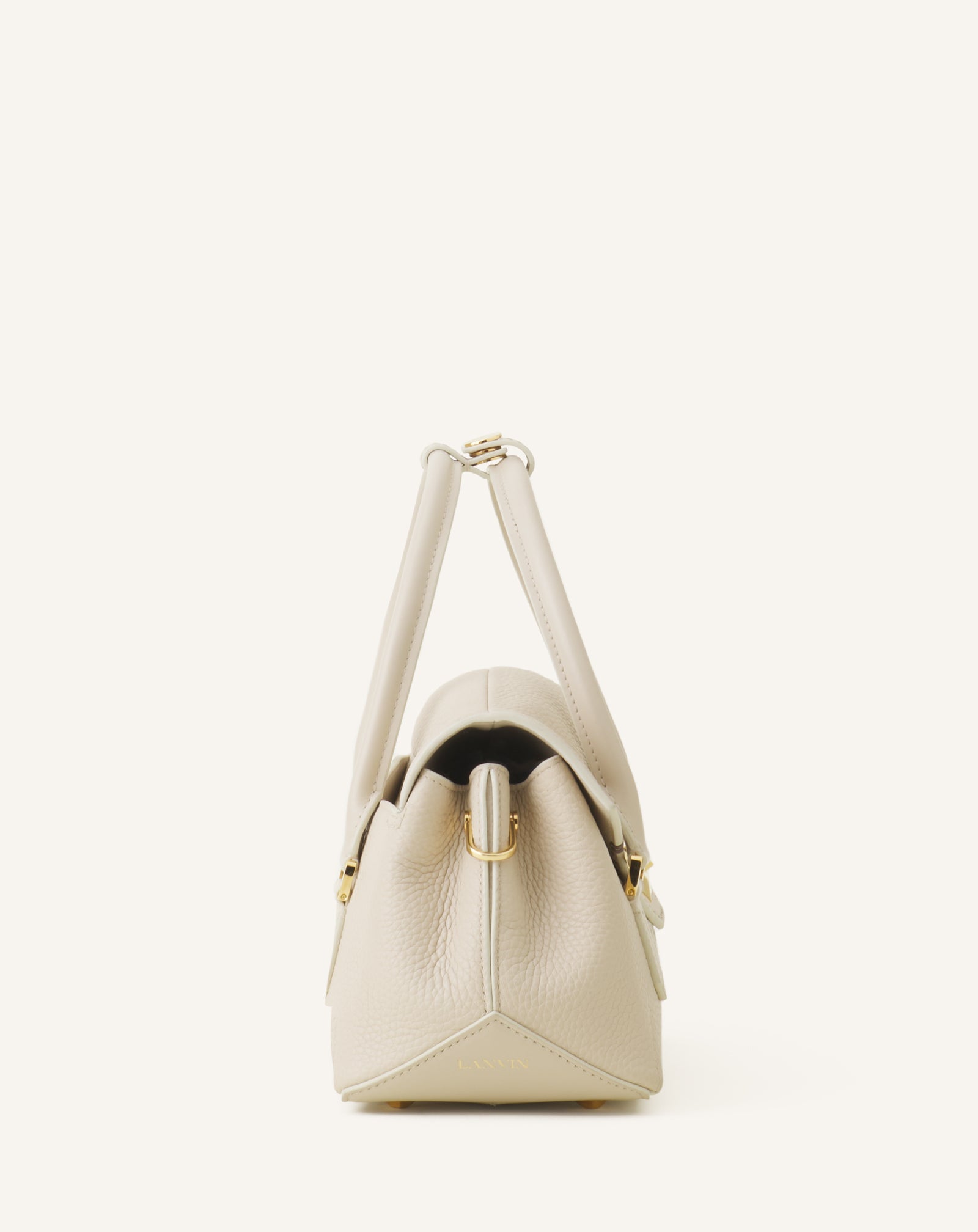 SAC LE CONFIDENT BY LANVIN 26 EN CUIR BLANC