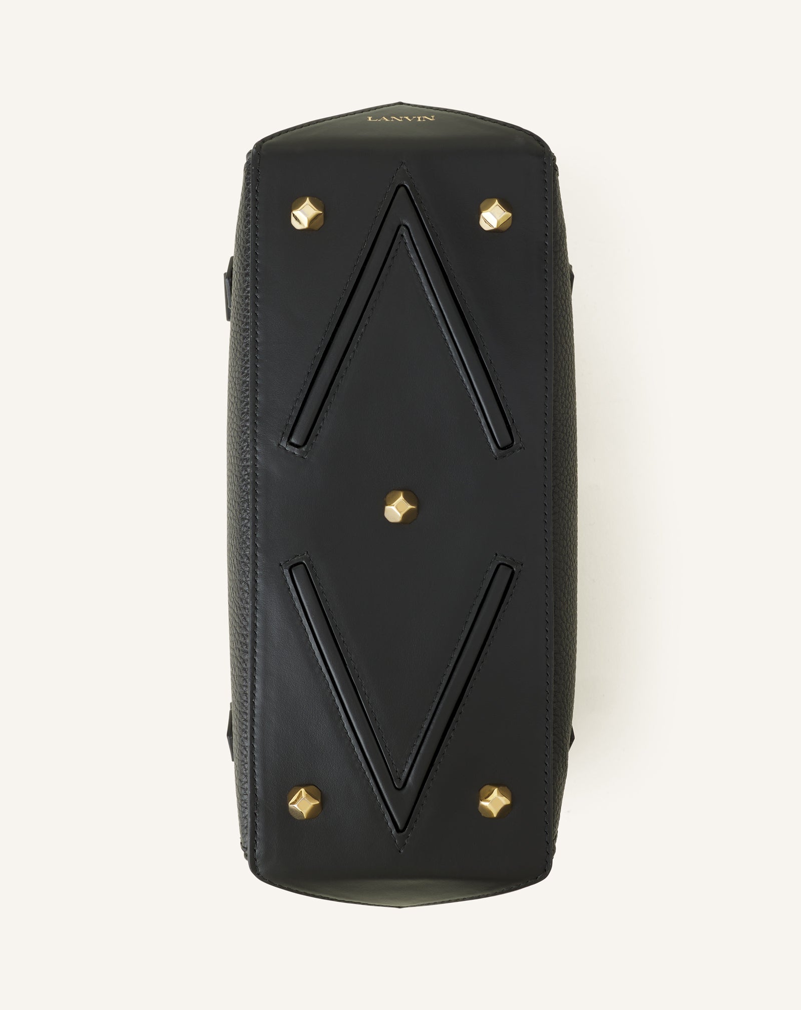 SAC LE CONFIDENT BY LANVIN 26 EN CUIR NOIR