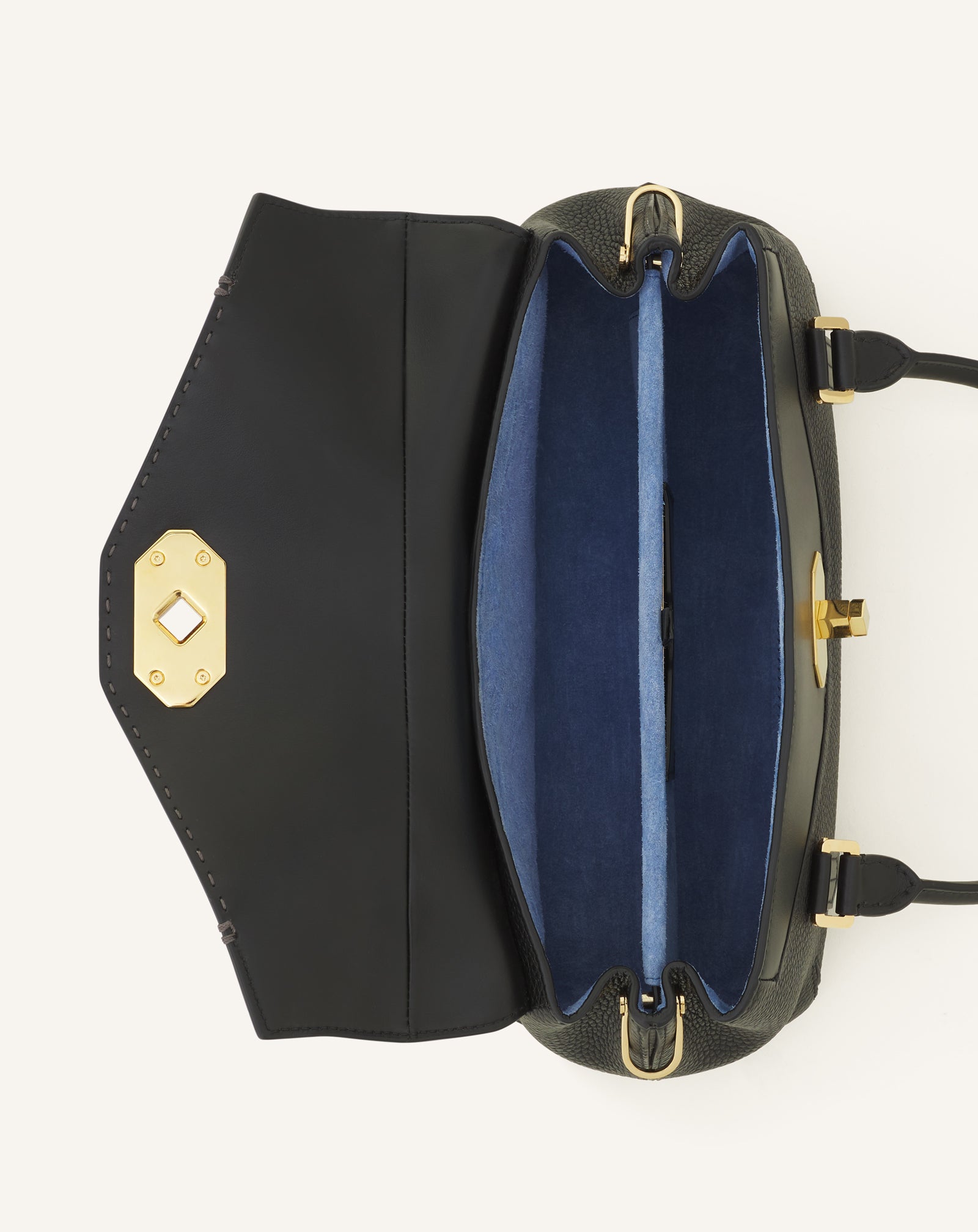 SAC LE CONFIDENT BY LANVIN 26 EN CUIR NOIR