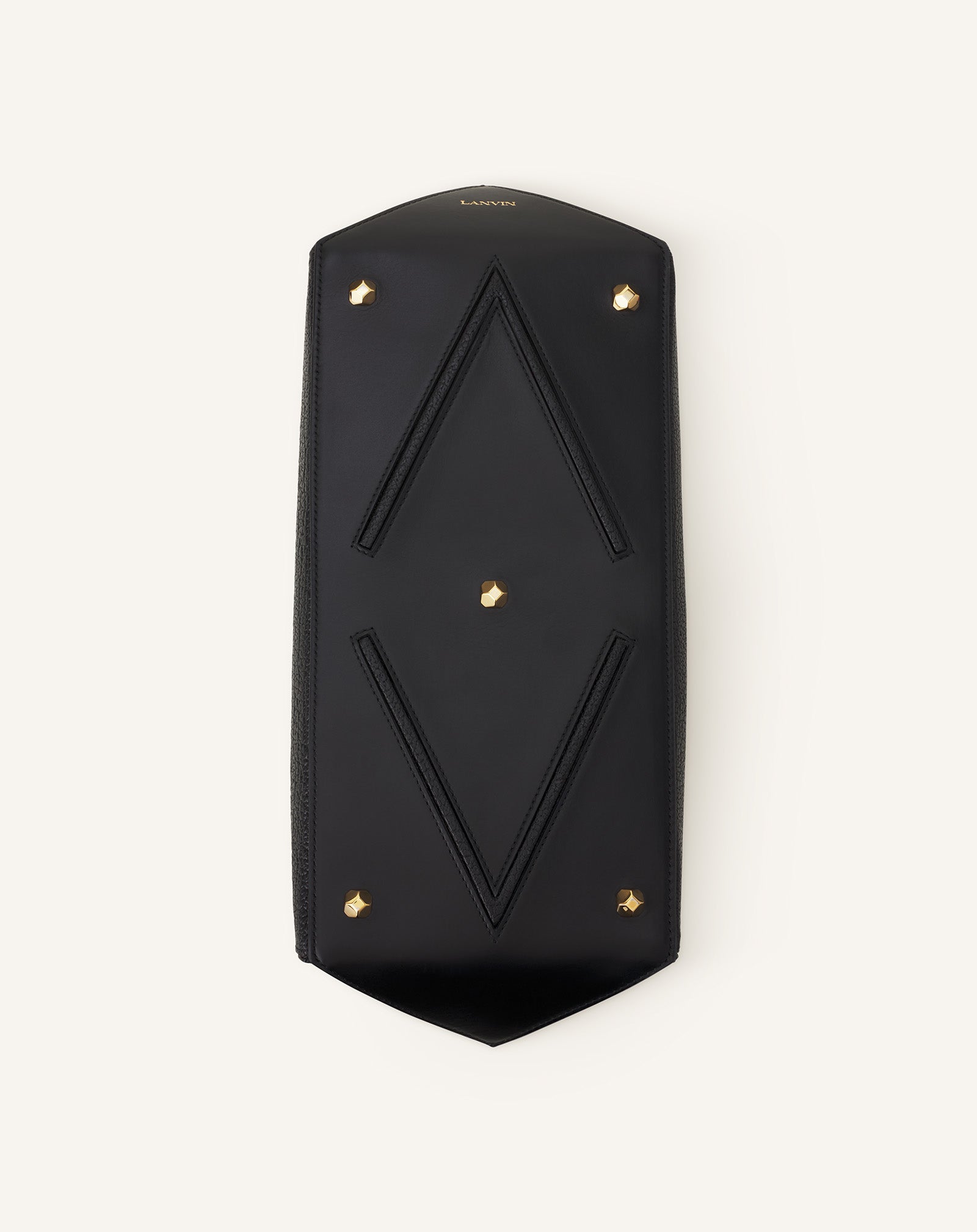 SAC LE CONFIDENT BY LANVIN EN CUIR NOIR