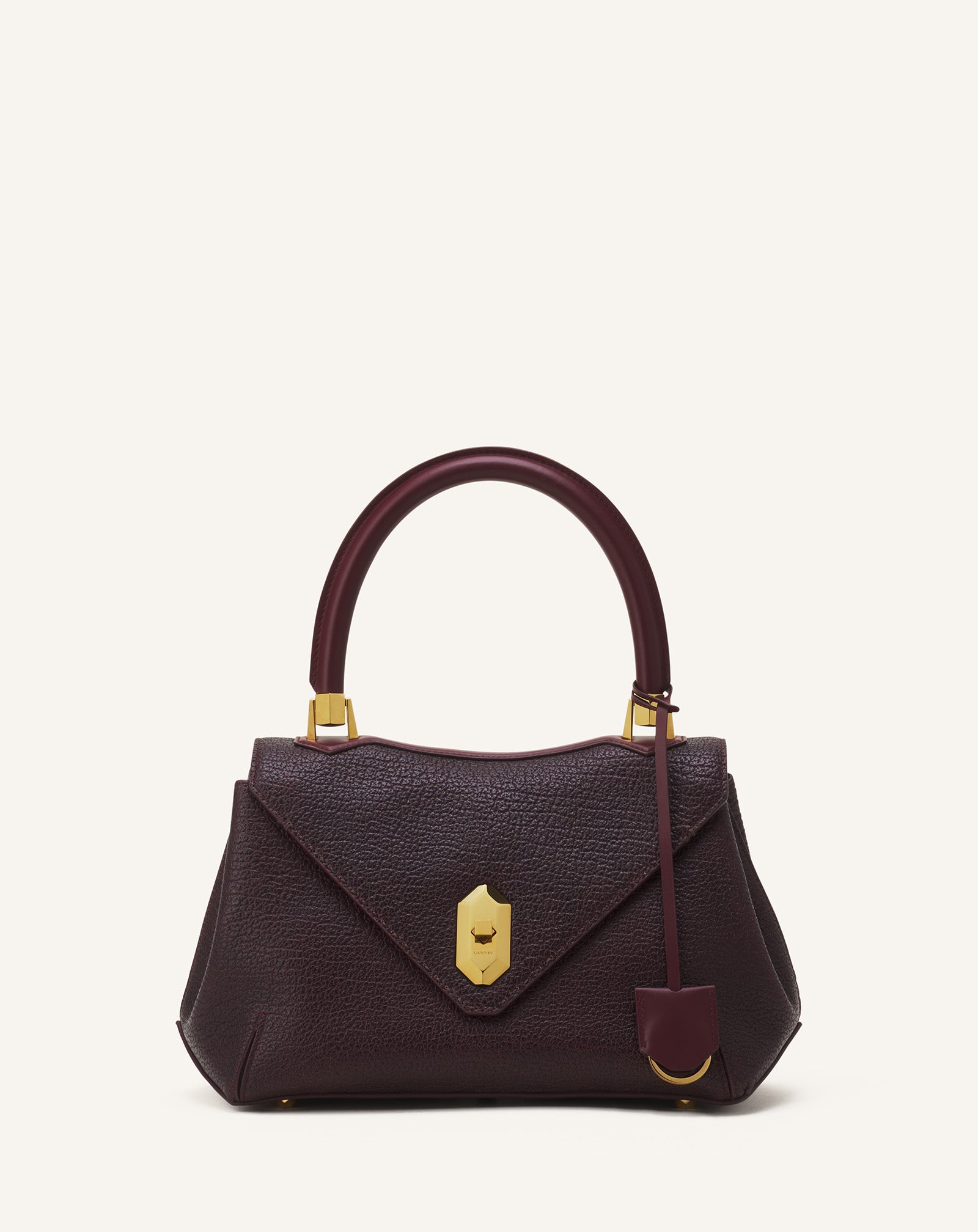 SAC LE CONFIDENT BY LANVIN EN CUIR MARRON