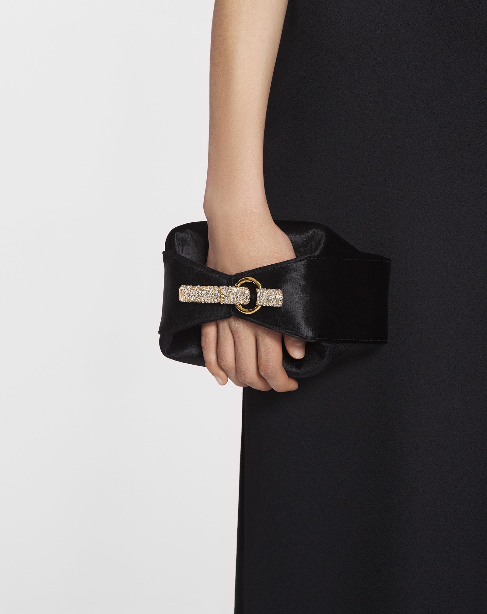 SAC POCHETTE HAUTE SÉQUENCE EN VELOURS