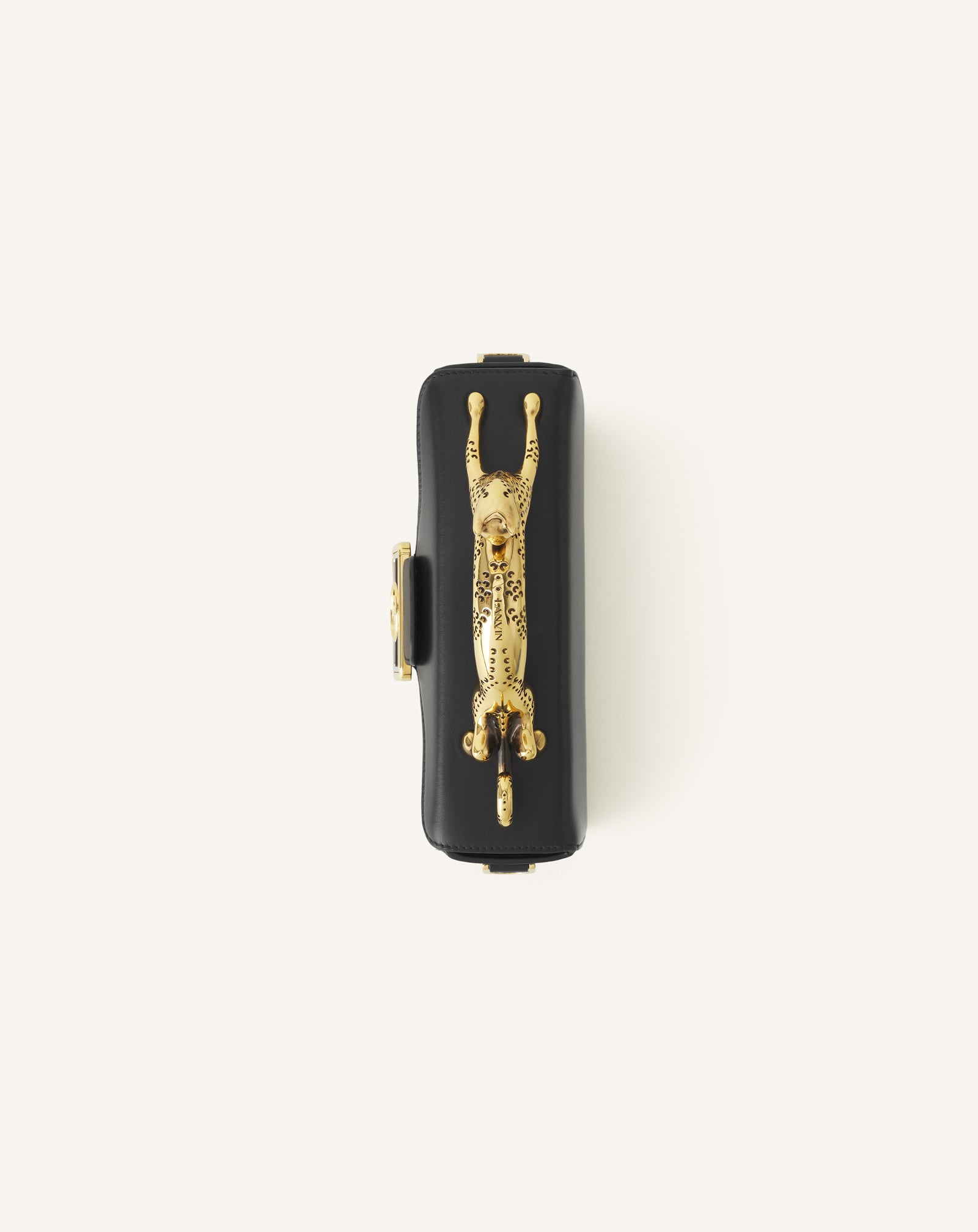 SAC PENCIL CAT NANO EN CUIR NOIR