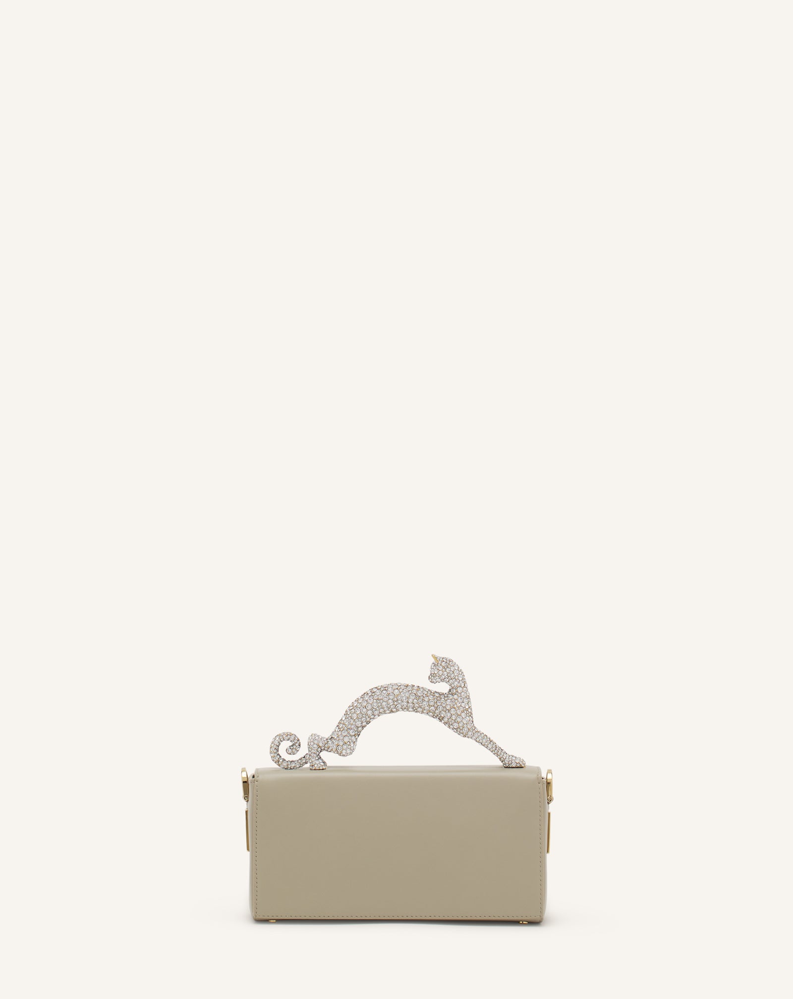 SAC PENCIL CAT NANO EN CUIR ET STRASS