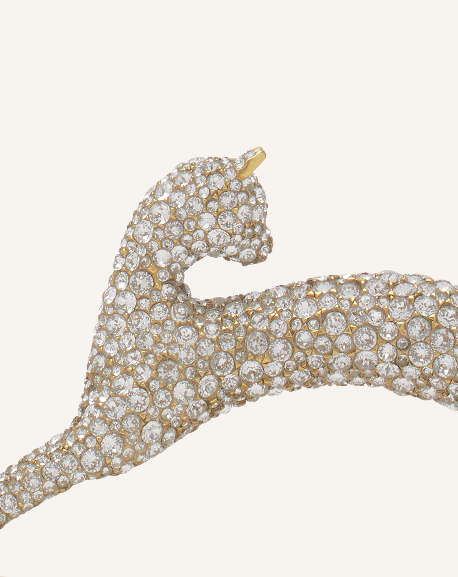 SAC PENCIL CAT NANO EN CUIR ET STRASS