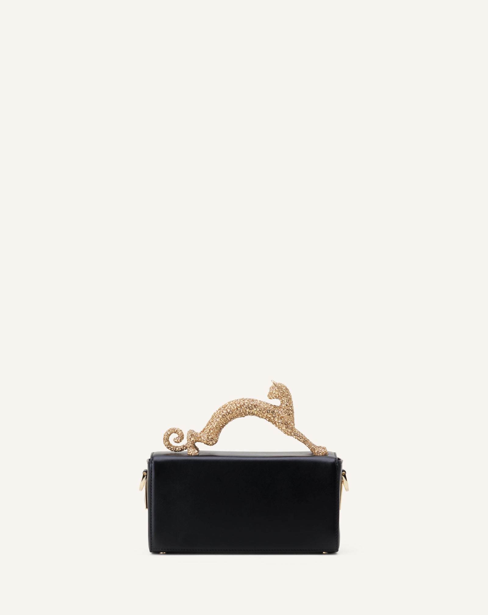 SAC PENCIL CAT NANO EN CUIR AVEC STRASS