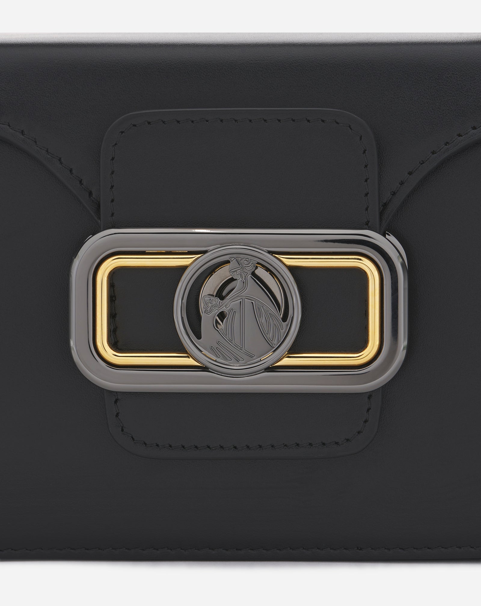 SAC PENCIL CAT MM EN CUIR NOIR