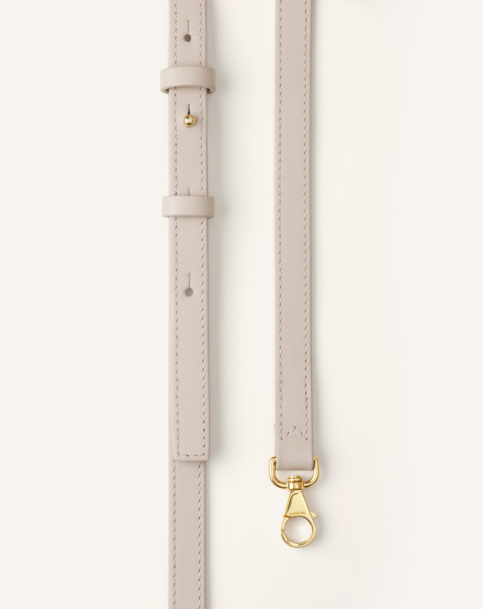 SAC SEAU CATCH BY LANVIN EN CUIR BLANC