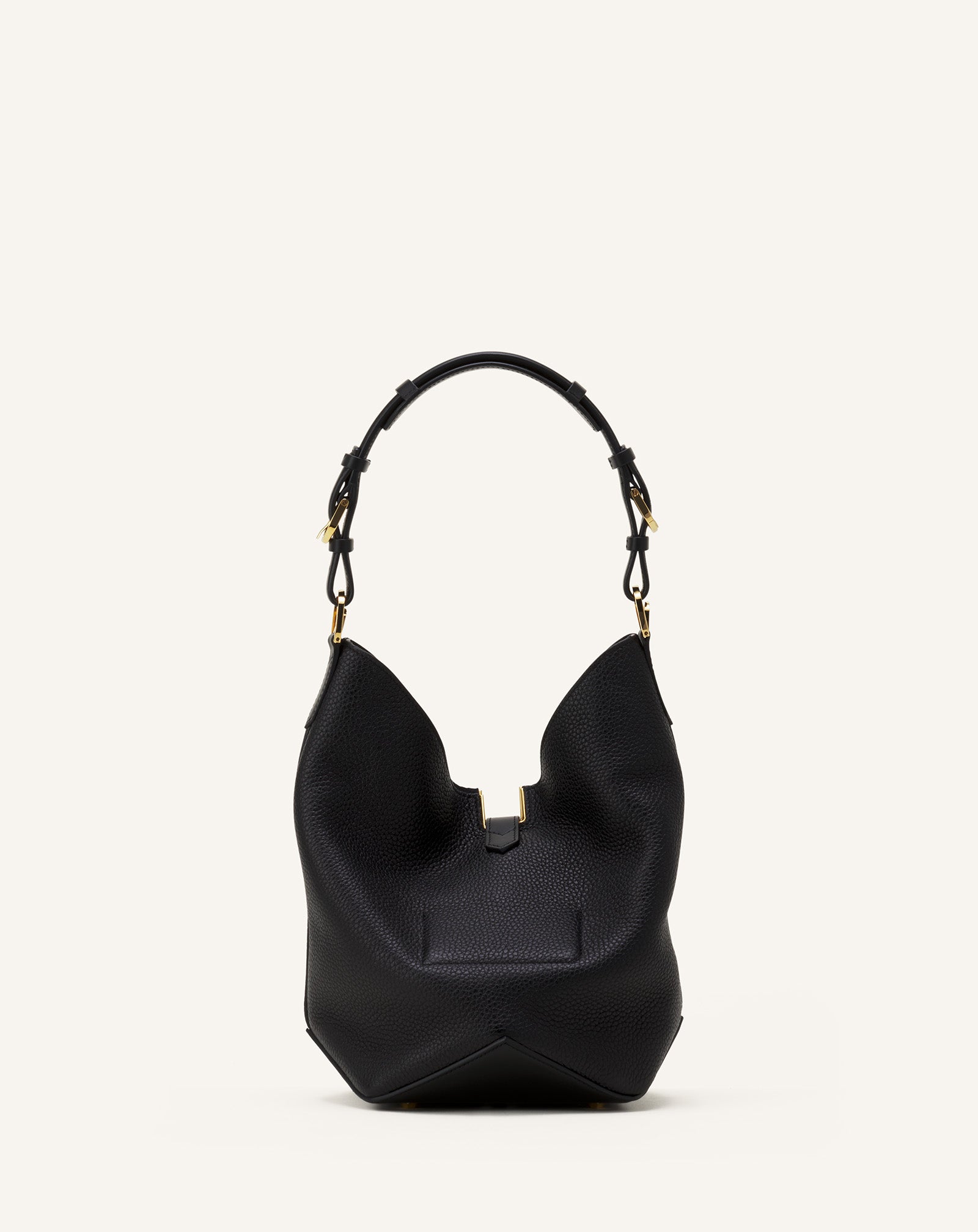 SAC SEAU CATCH BY LANVIN EN CUIR NOIR