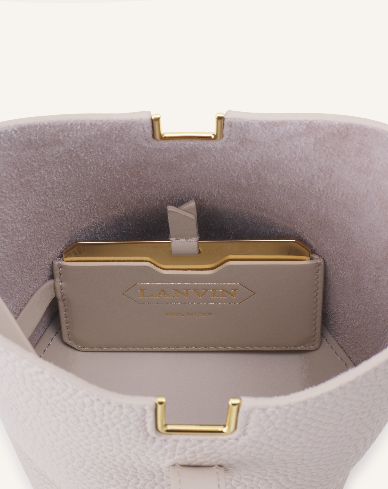 SAC SEAU NANO CATCH BY LANVIN EN CUIR