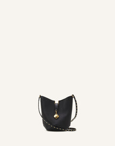 SAC SEAU NANO CATCH BY LANVIN EN CUIR NOIR