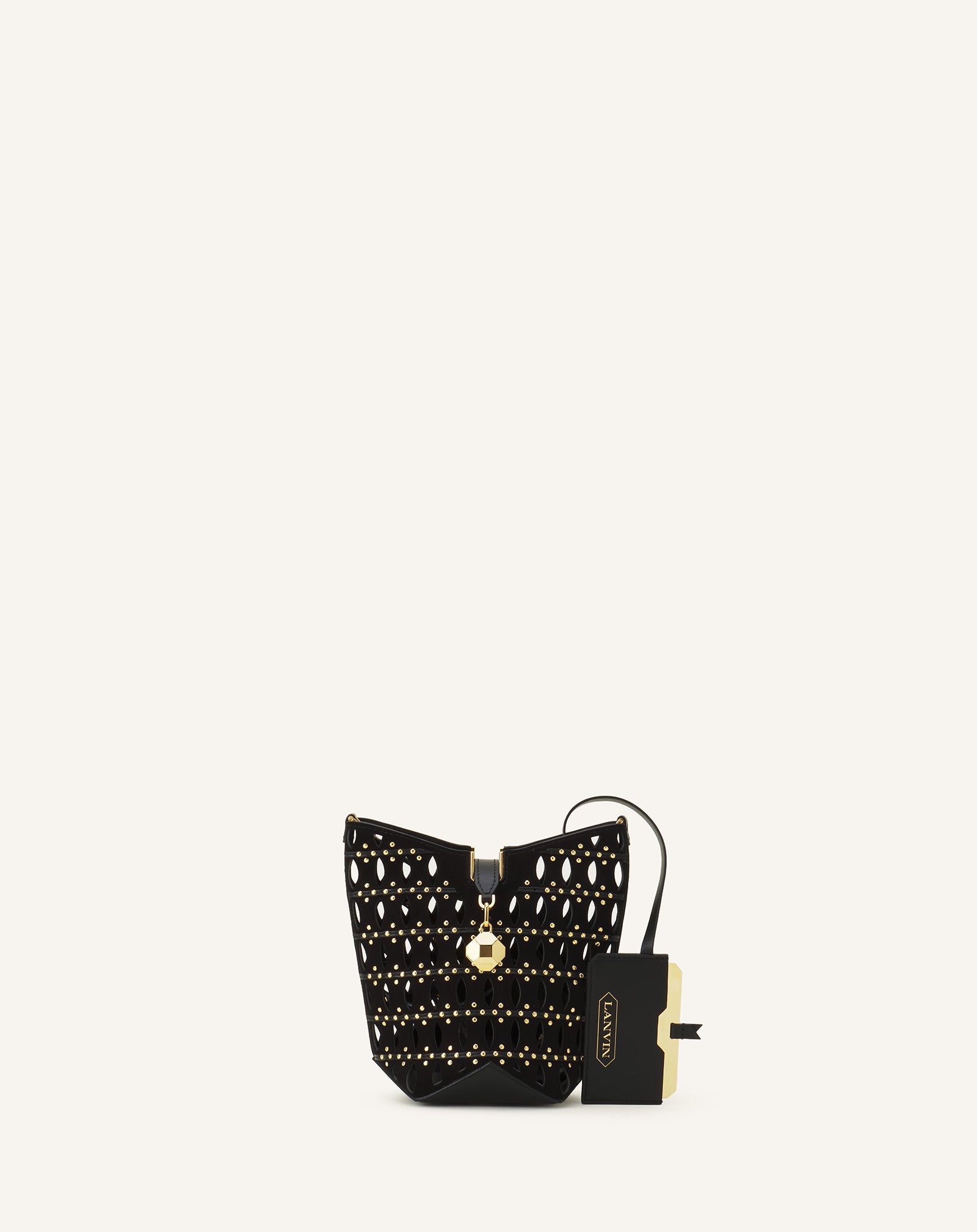 SAC SEAU NANO CATCH BY LANVIN EN SUEDE