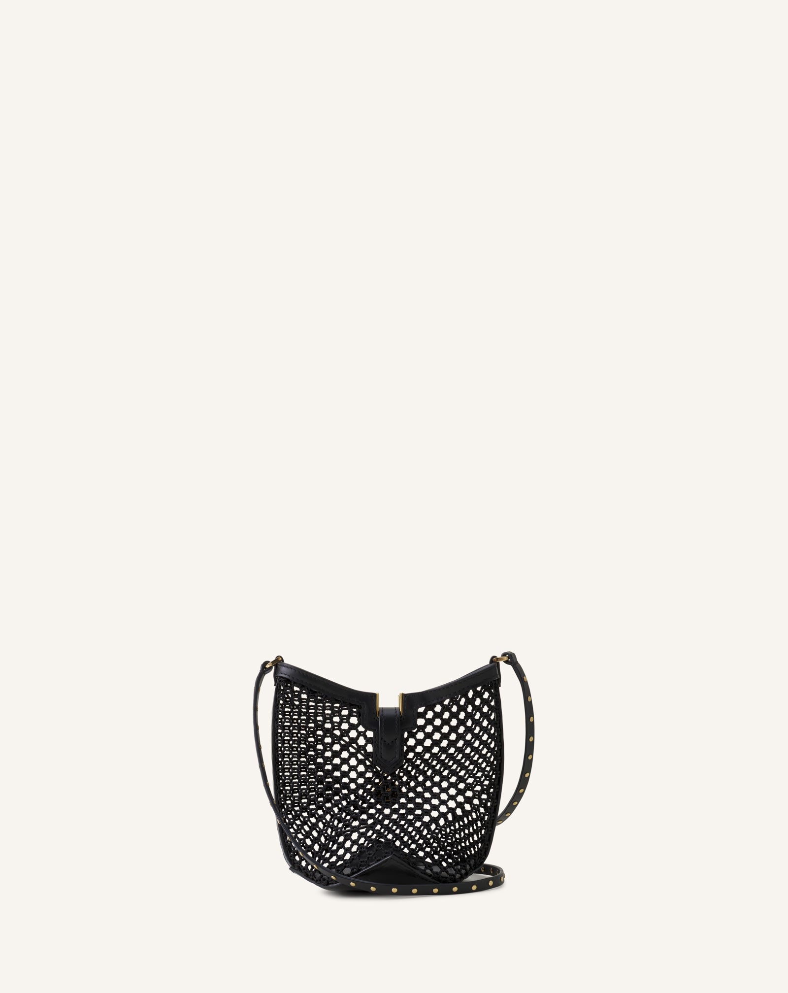 SAC SEAU NANO CATCH BY LANVIN EN RÉSILLE BLANC