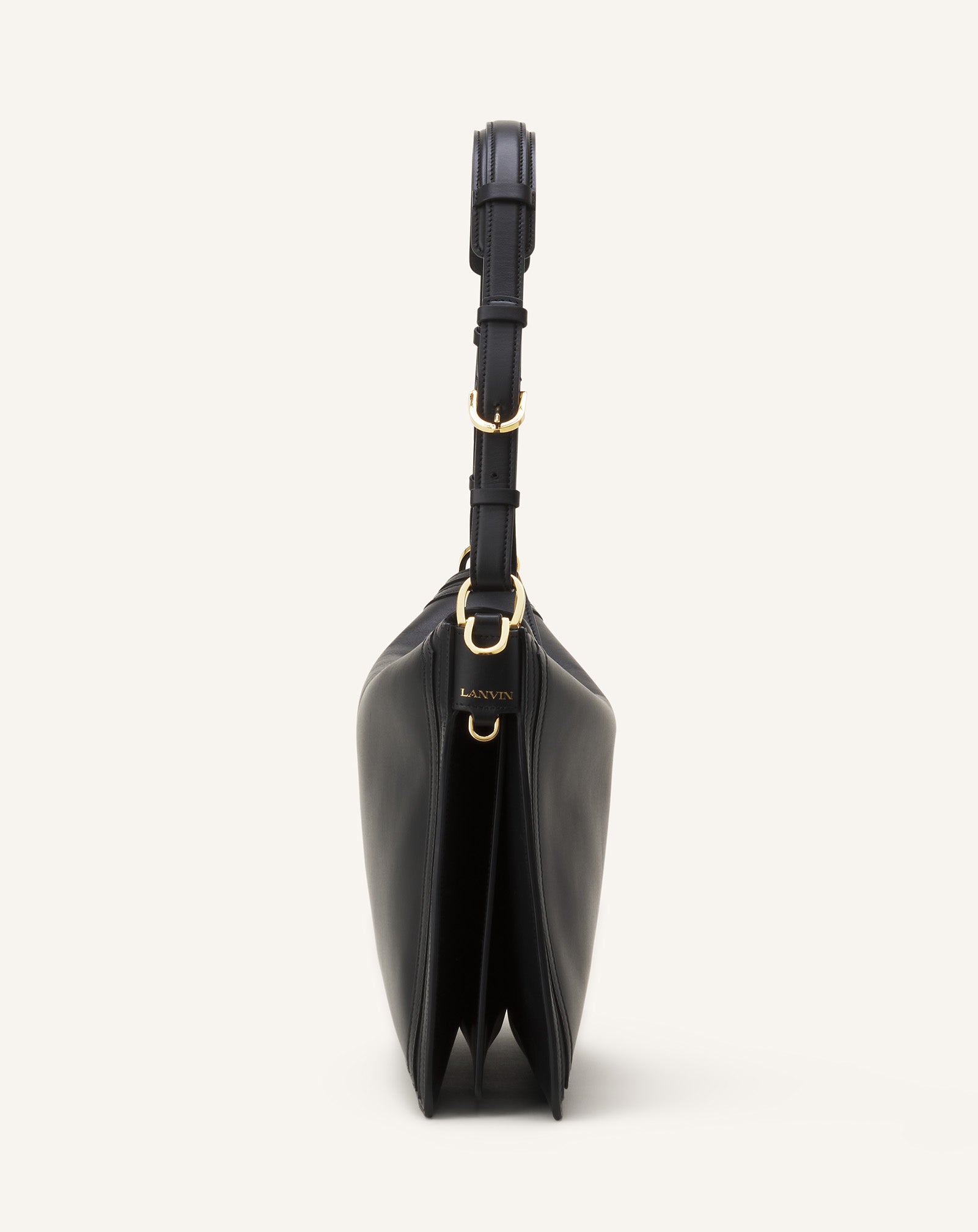 SAC COMPAGNON EN CUIR NOIR