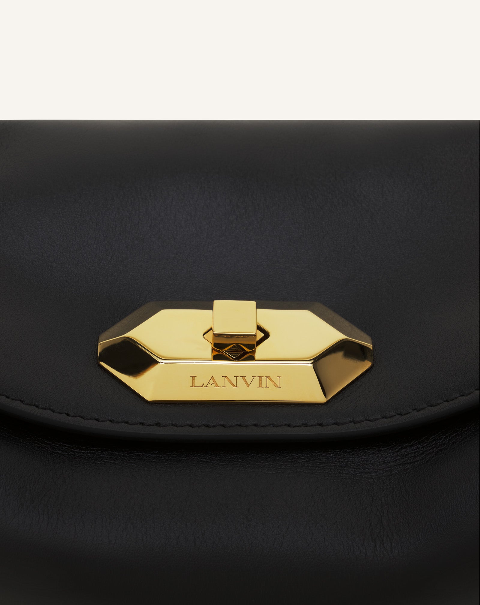 SAC COMPAGNON EN CUIR NOIR