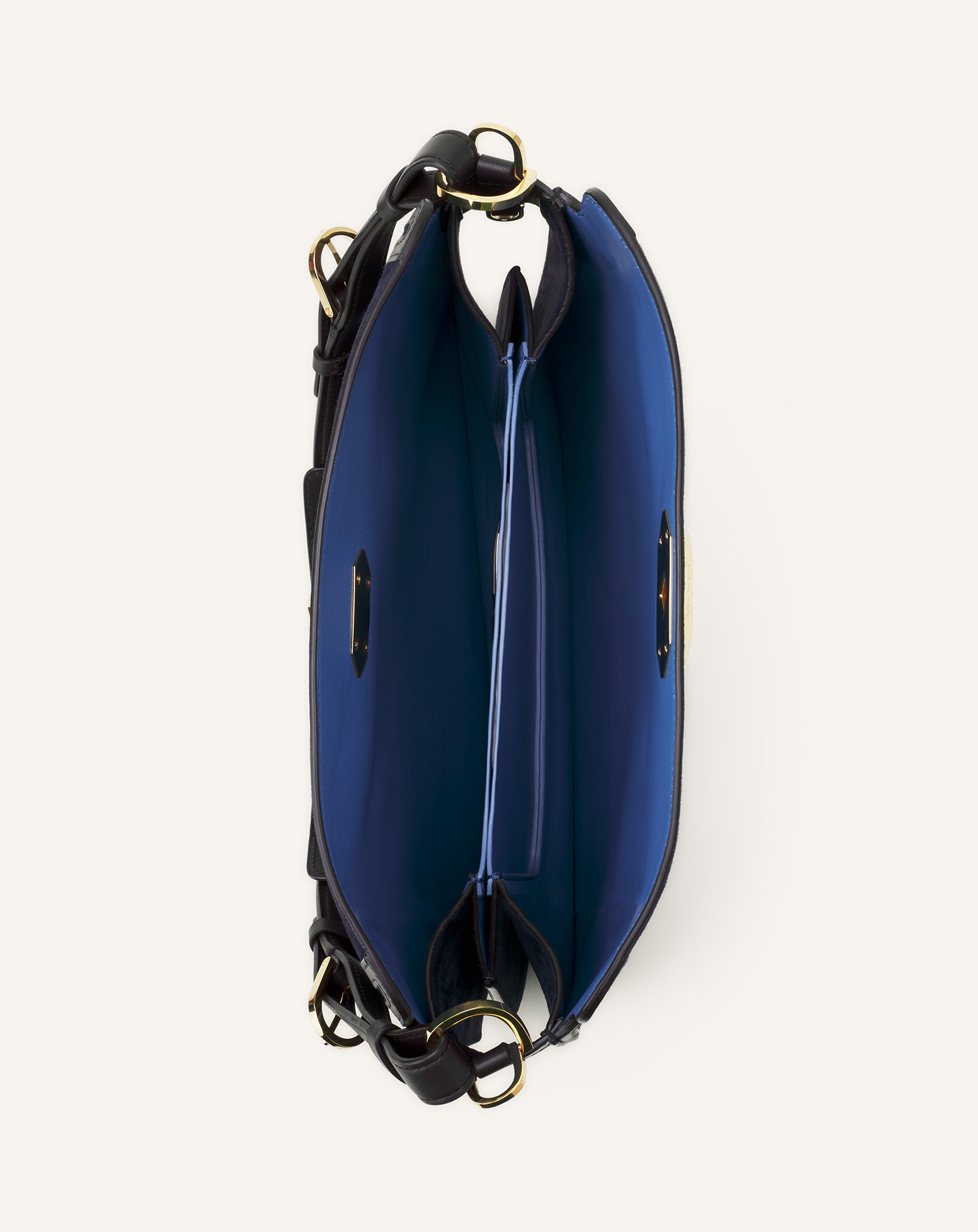 SAC COMPAGNON EN CUIR NOIR
