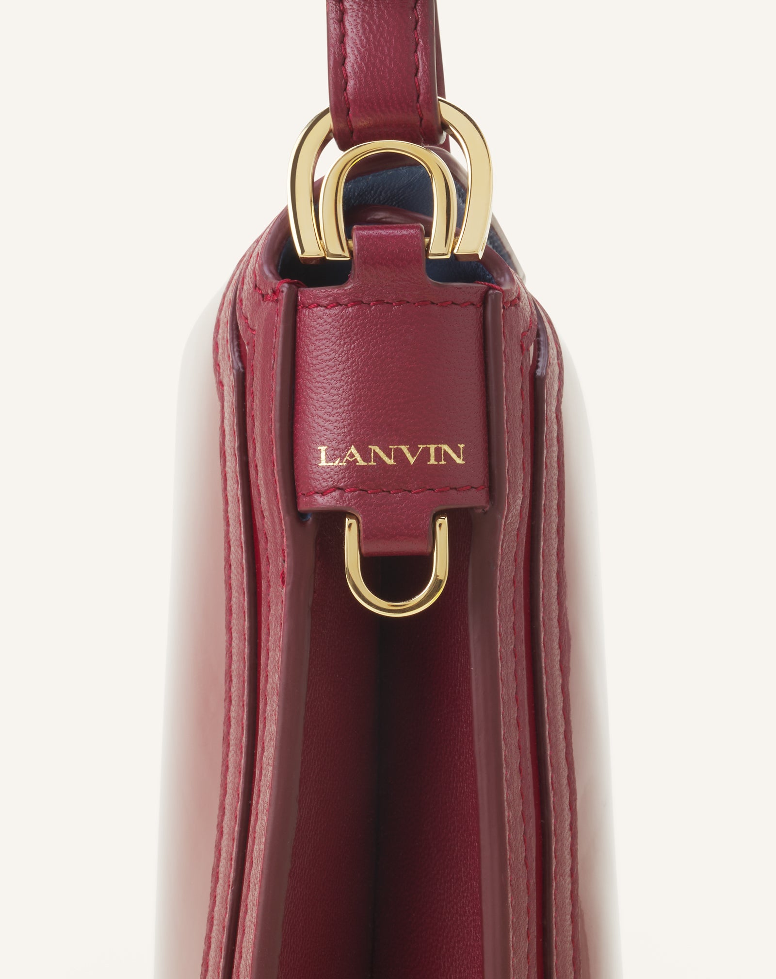 SAC COMPAGNON 20 EN CUIR VERNIS ROUGE