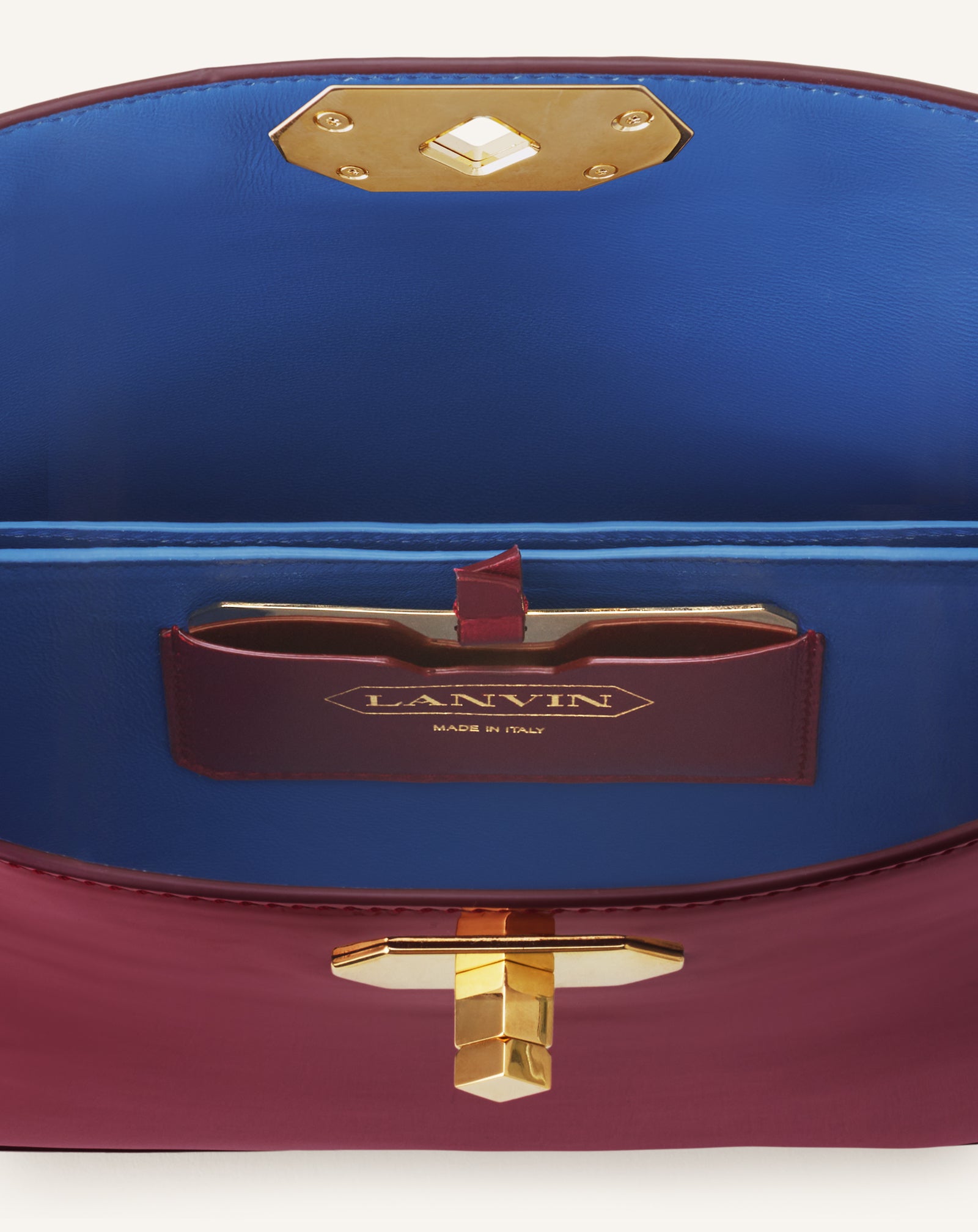 SAC COMPAGNON 20 EN CUIR VERNIS ROUGE