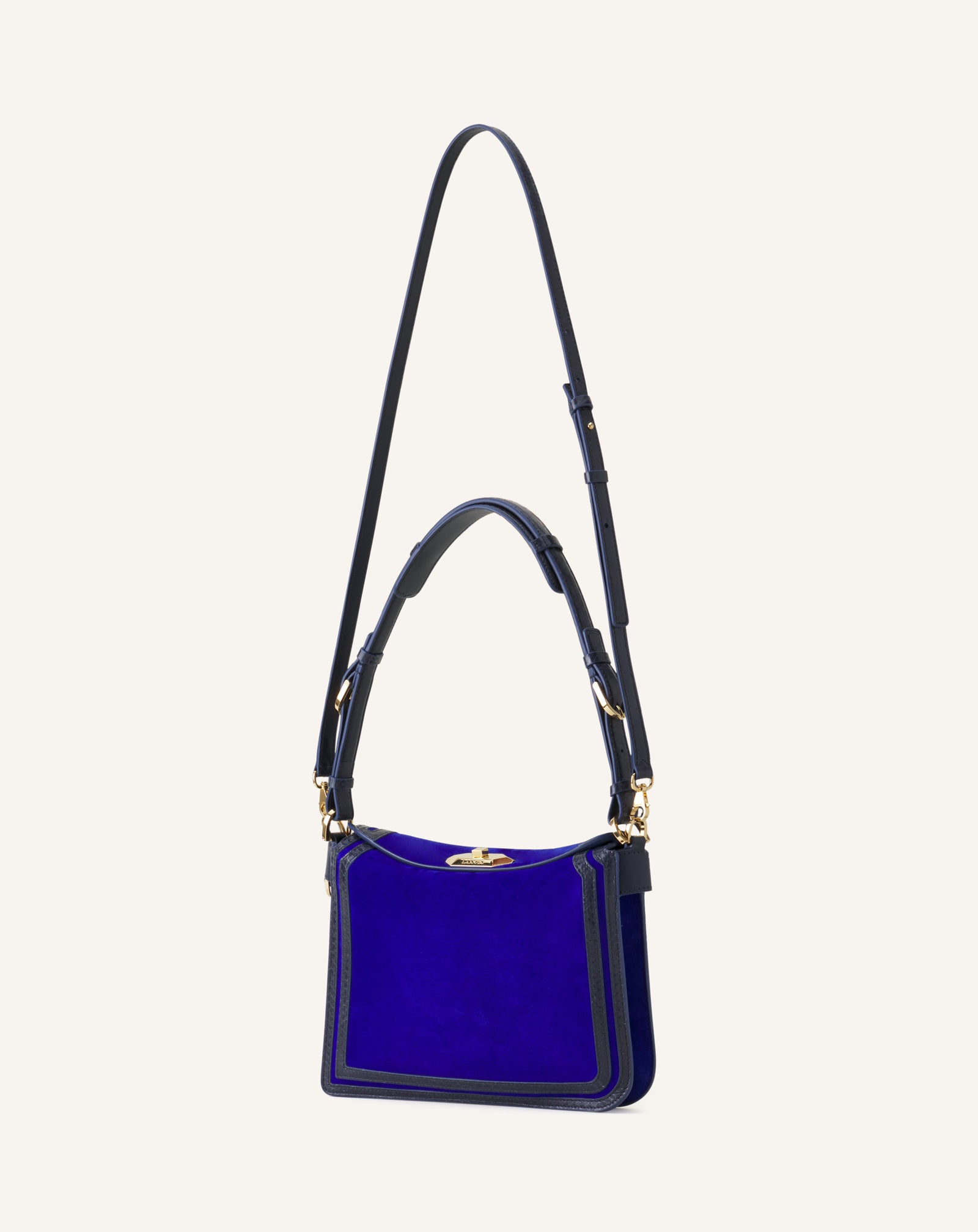 SAC COMPAGNON 20 EN DAIM BLEU