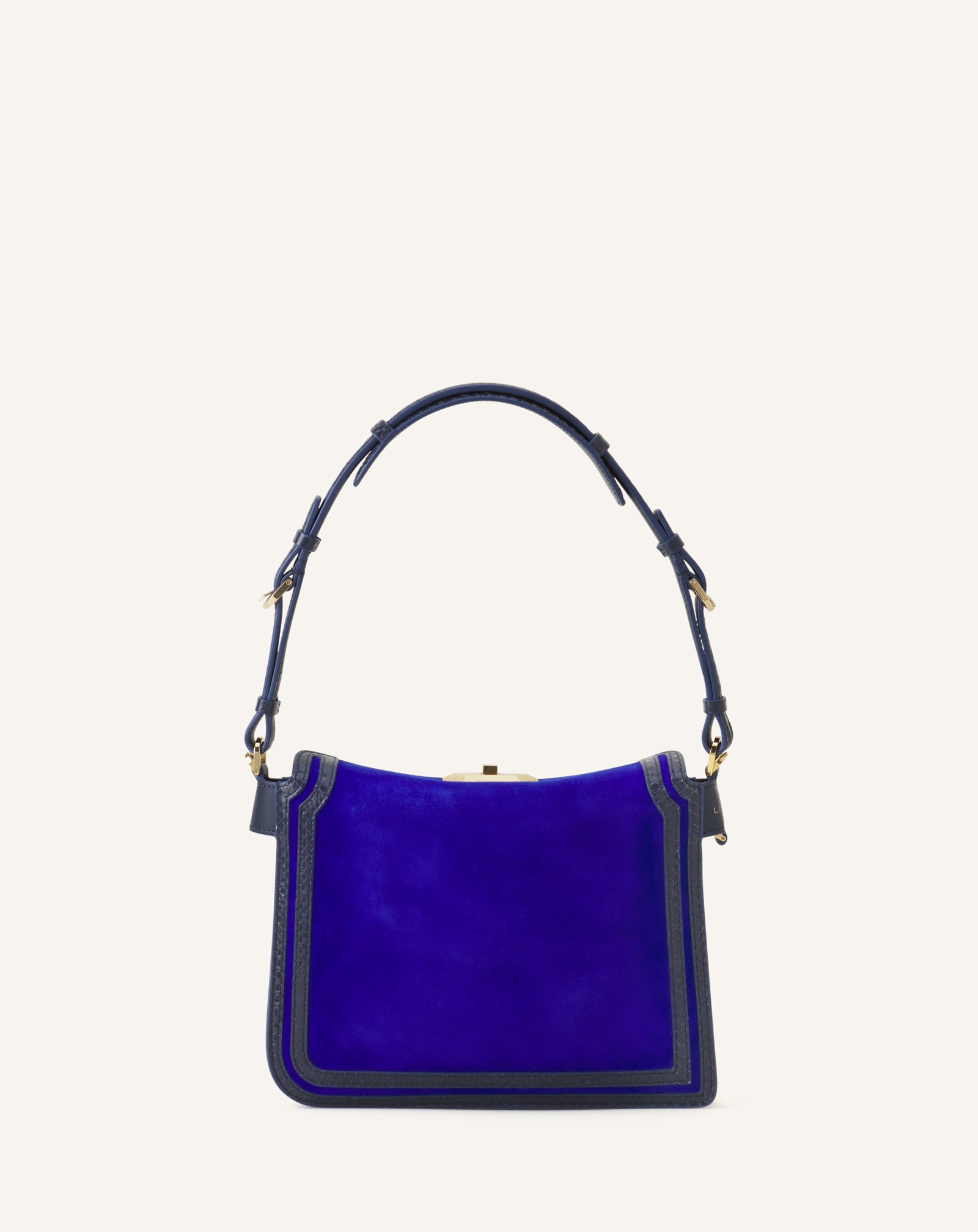 SAC COMPAGNON 20 EN DAIM BLEU