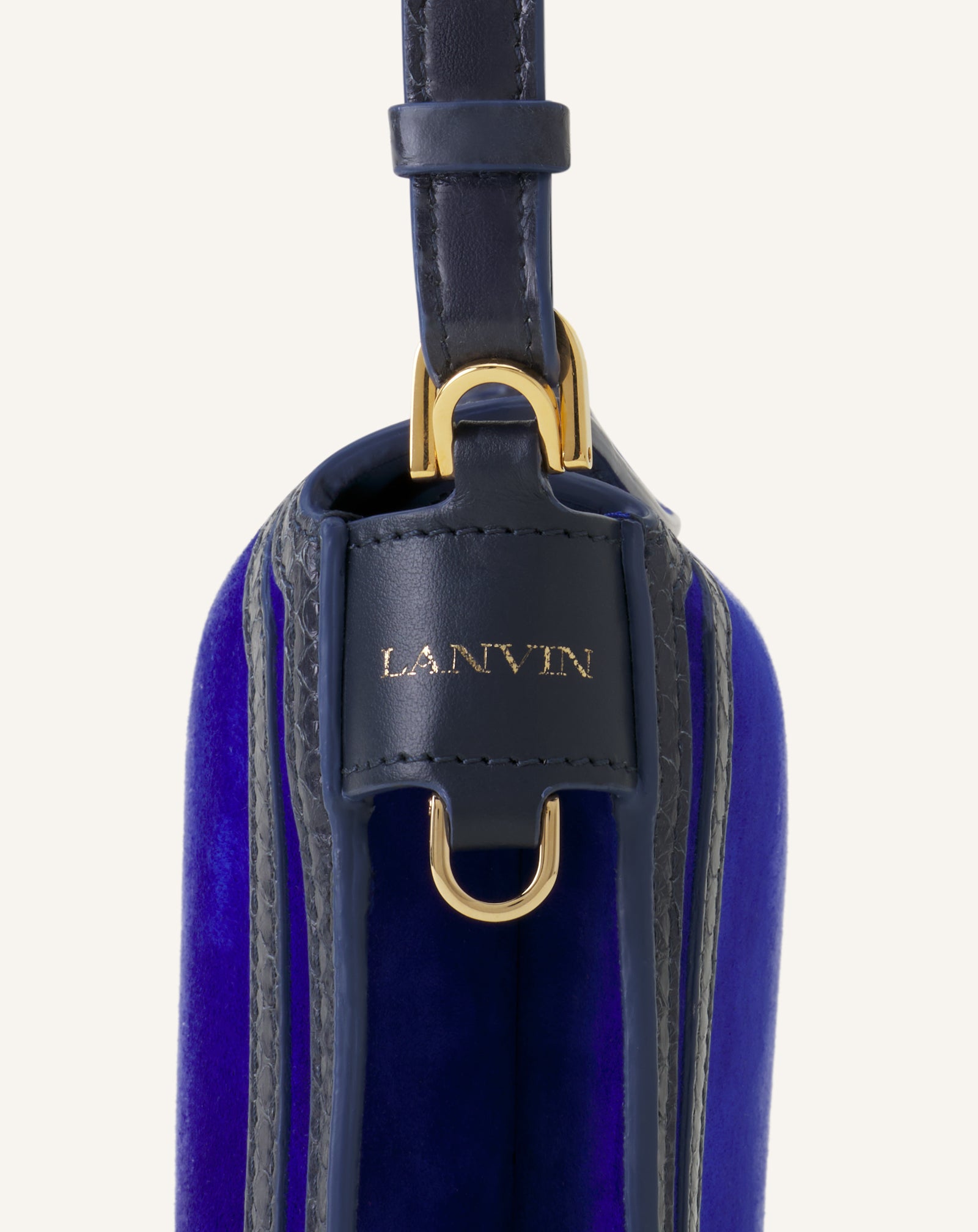 SAC EPAULE ASYMETRIQUE COMPAGNON PM FINITION PYTHON BLEU