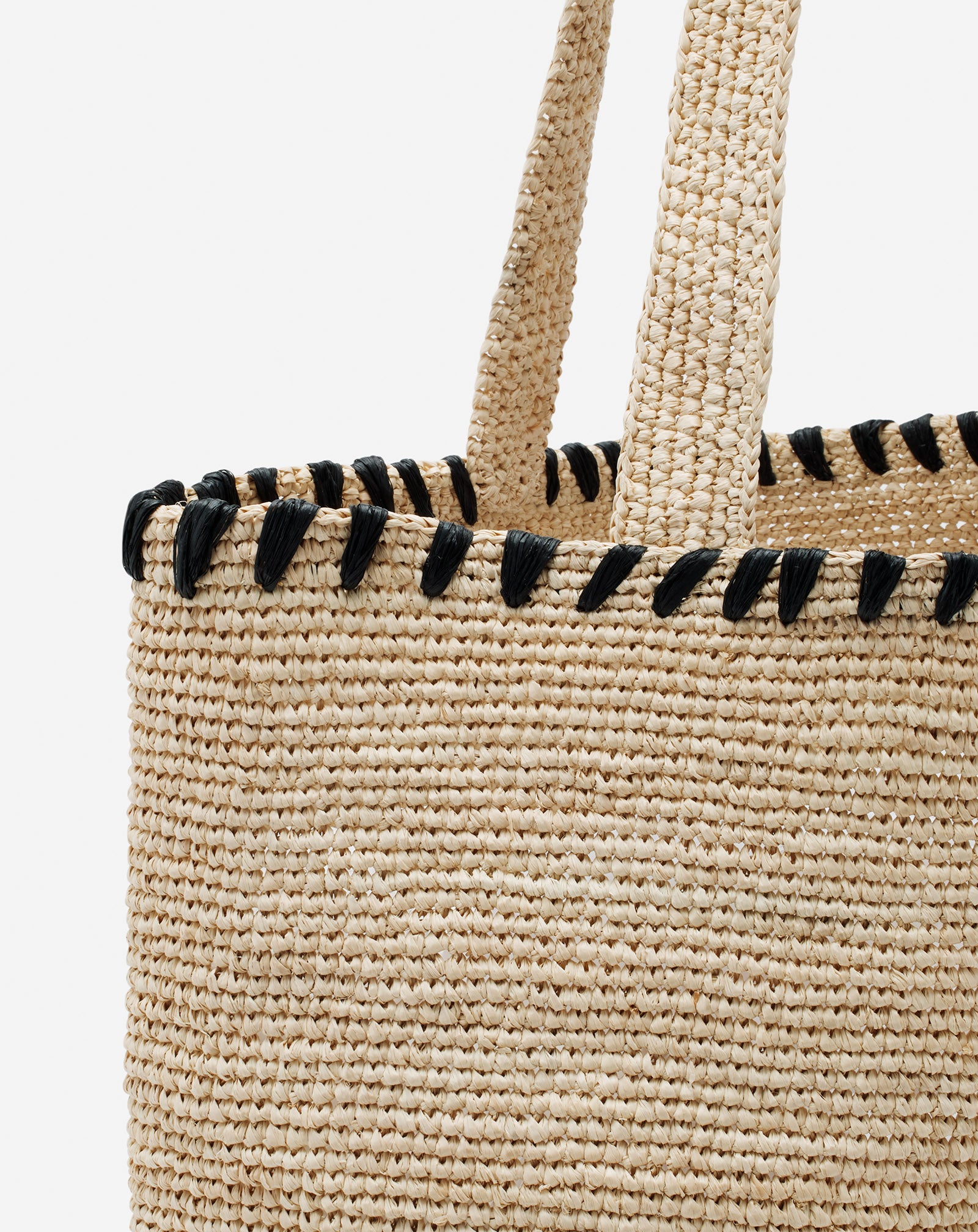 SAC CABAS LANVIN EN RAPHIA