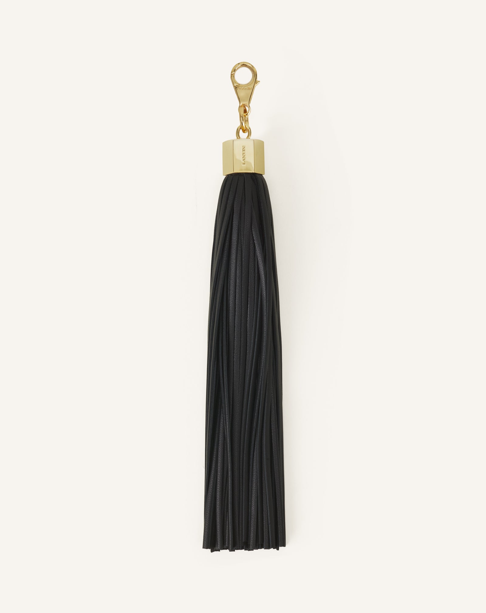 ACCESSOIRE DE SAC POMPON EN CUIR