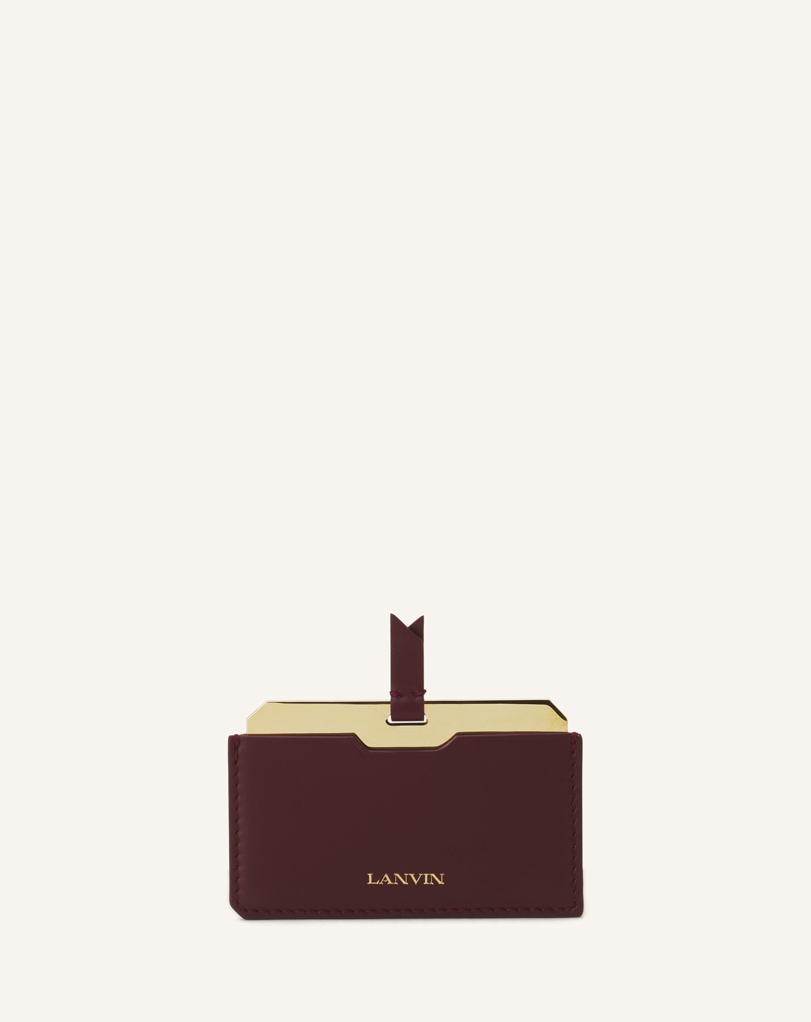 PORTE-MIROIR LANVIN EN CUIR