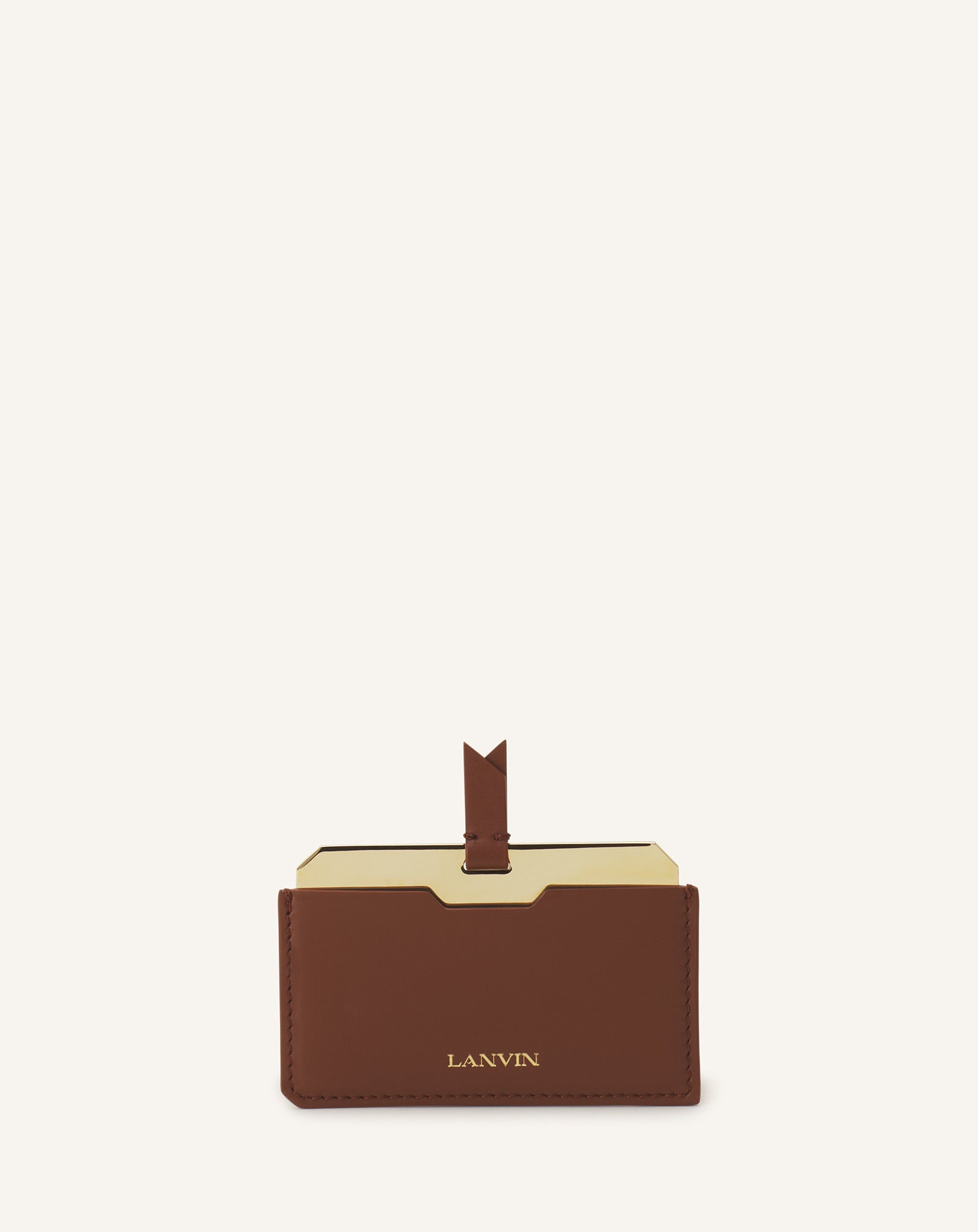 PORTE-MIROIR LANVIN EN CUIR