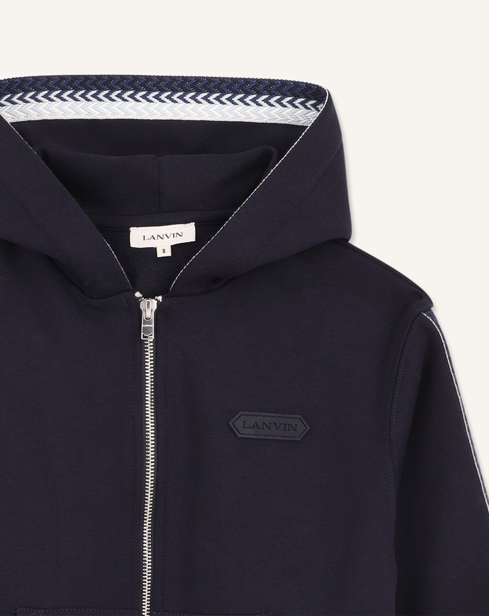 SWEAT ZIPPÉ À CAPUCHE NOIR