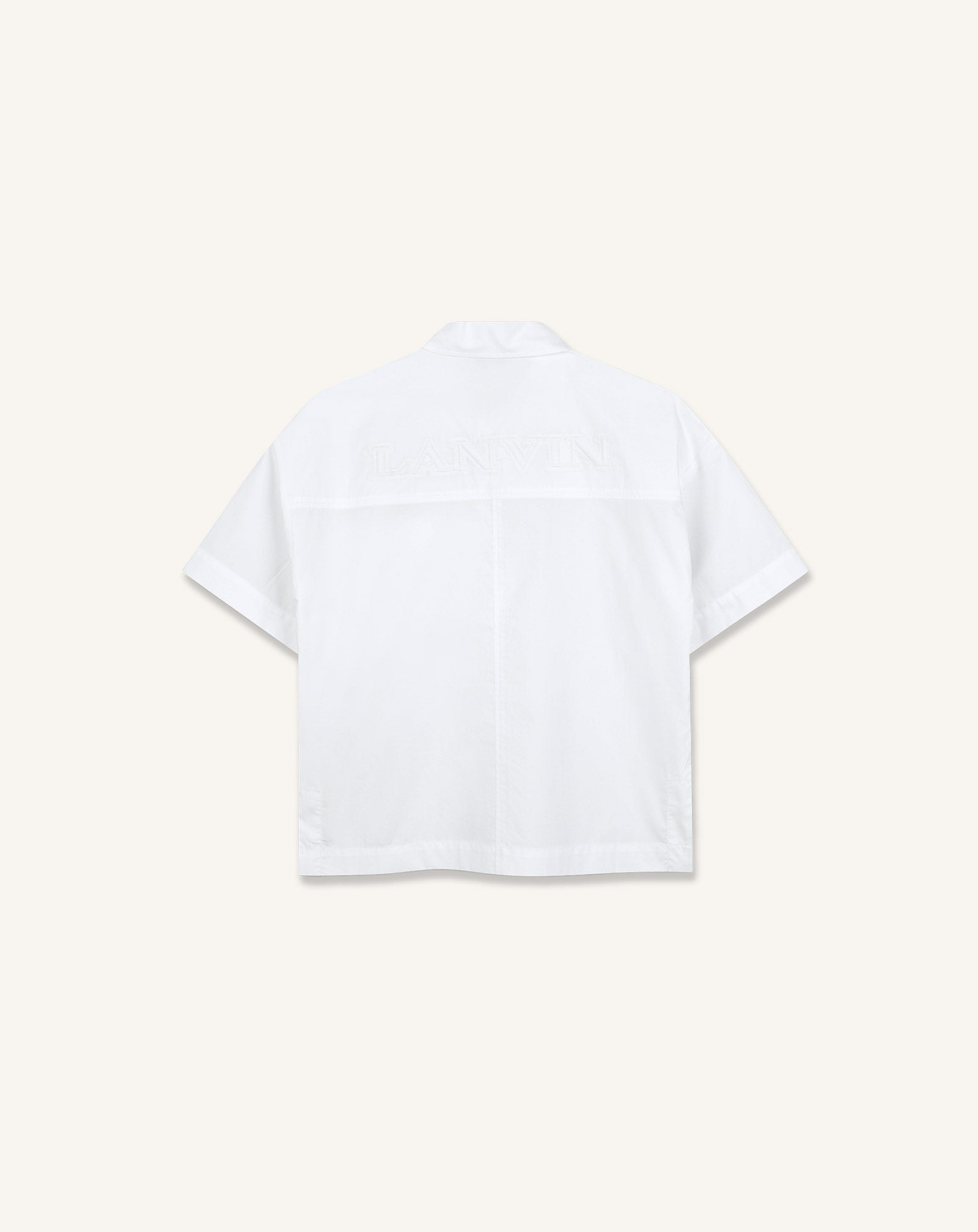 CHEMISE AMPLE EN COTON BLANC