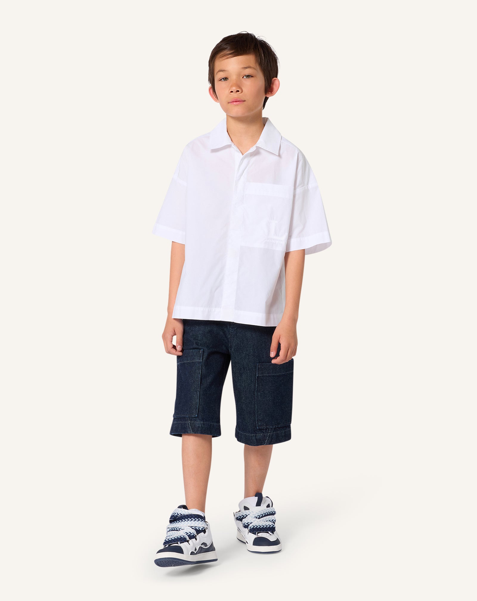 CHEMISE MANCHES COURTES BLANC