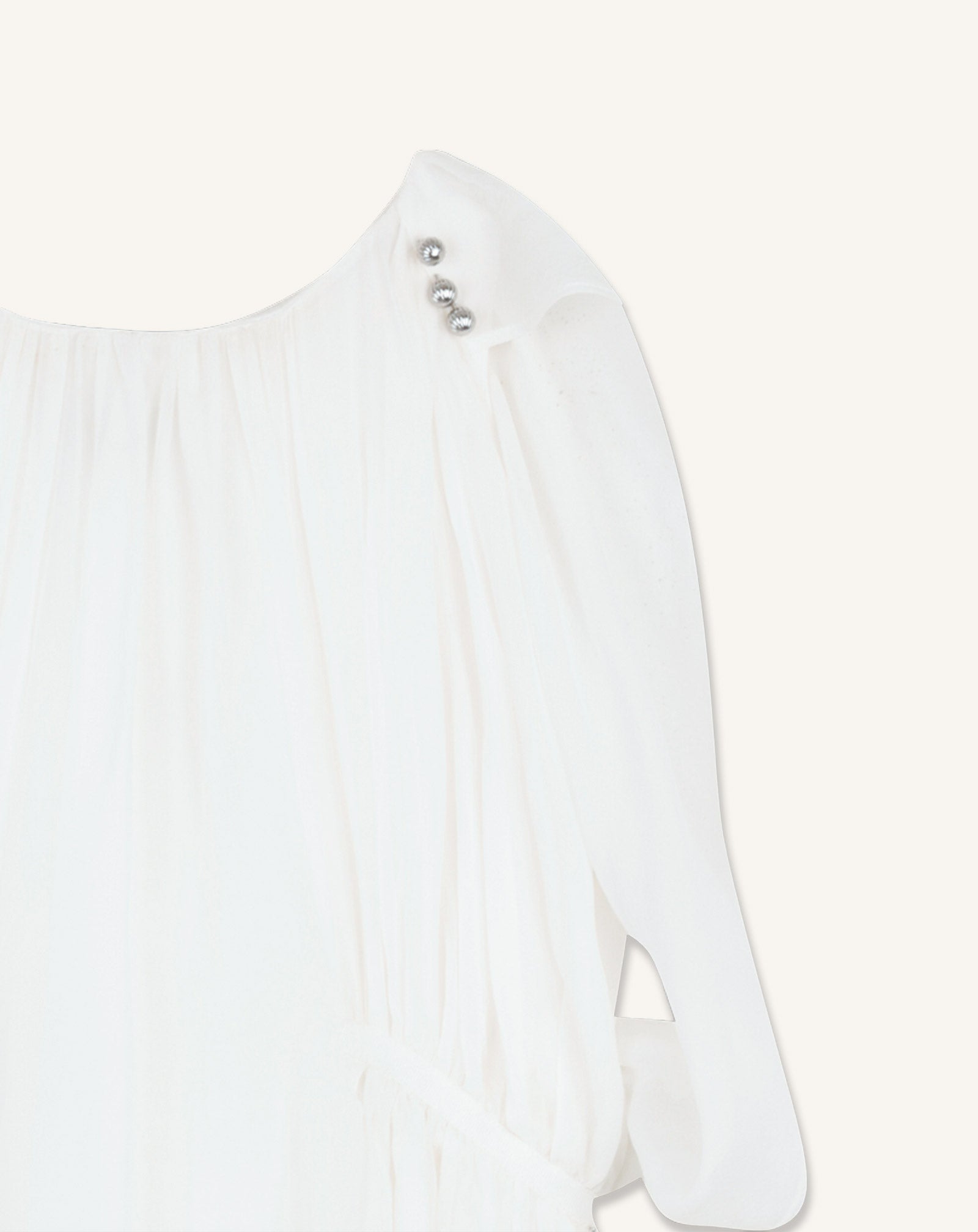 ROBE CEREMONIE BLANC