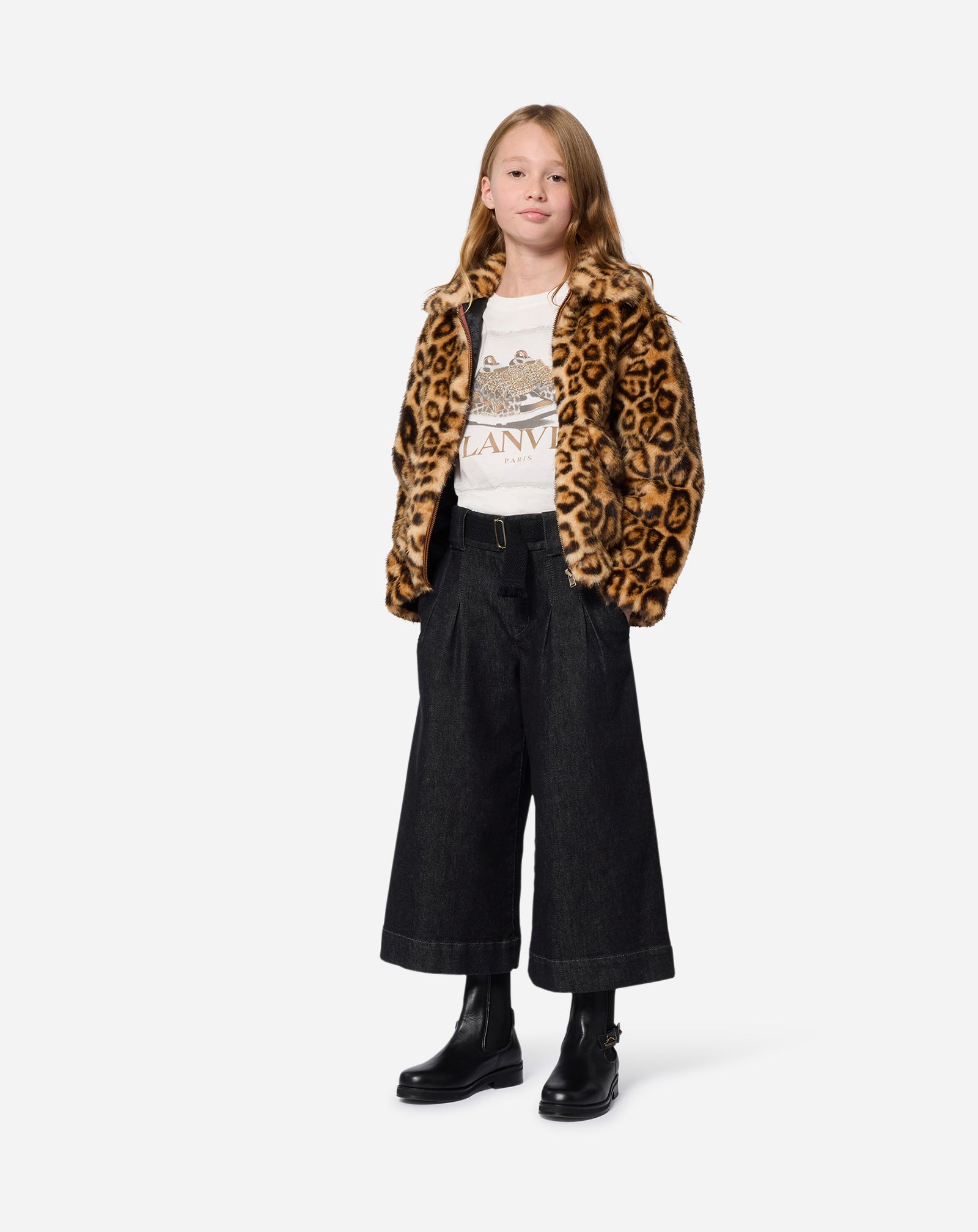 BLOUSON EN POLAIRE DUVETEUSE