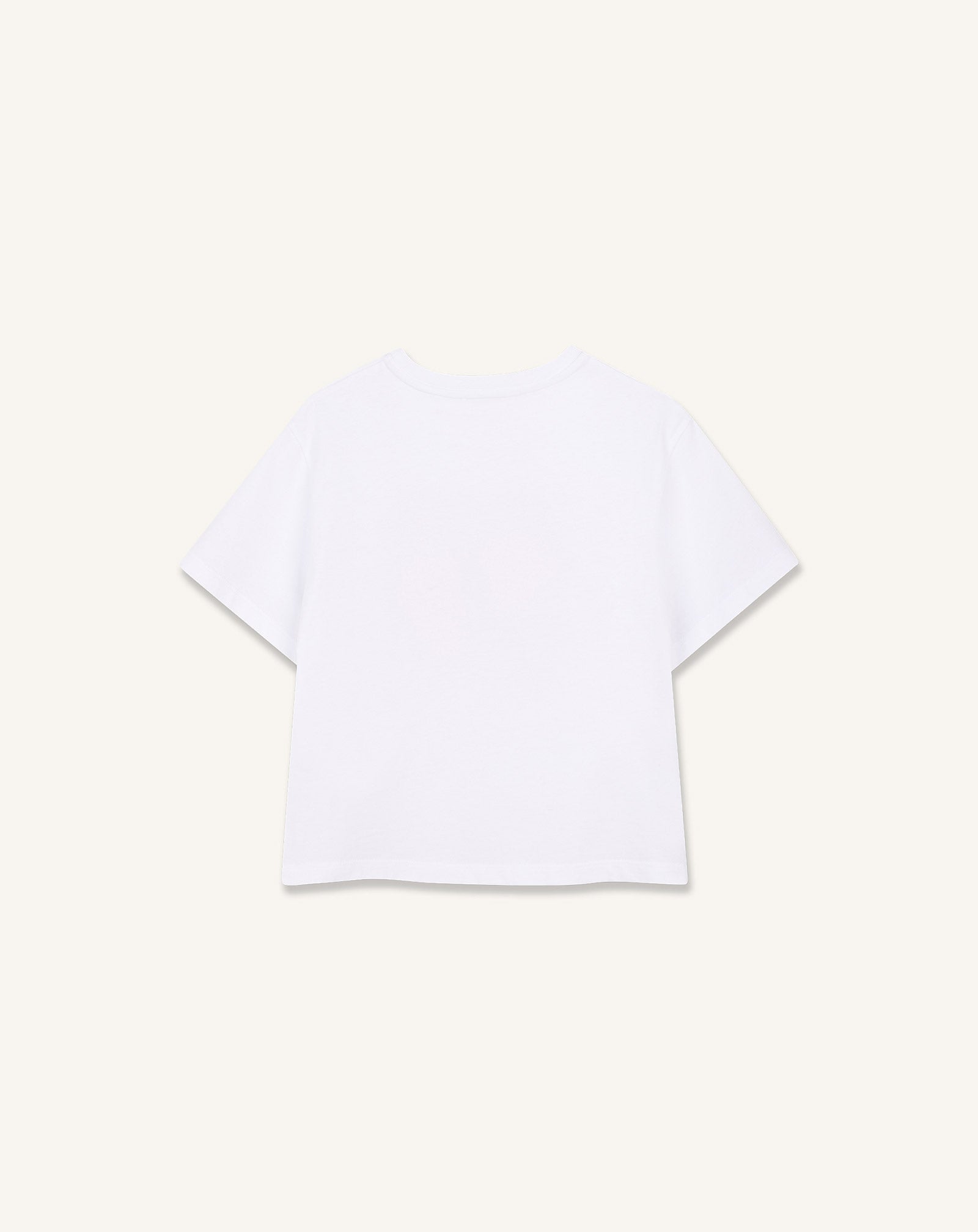 TEE-SHIRT GRAPHIQUE CURB EN COTON BLANC