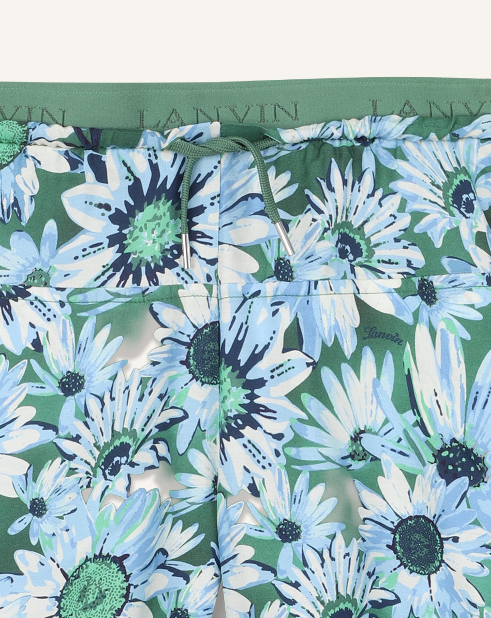 SHORT IMPRIMÉ MARGUERITE VERT