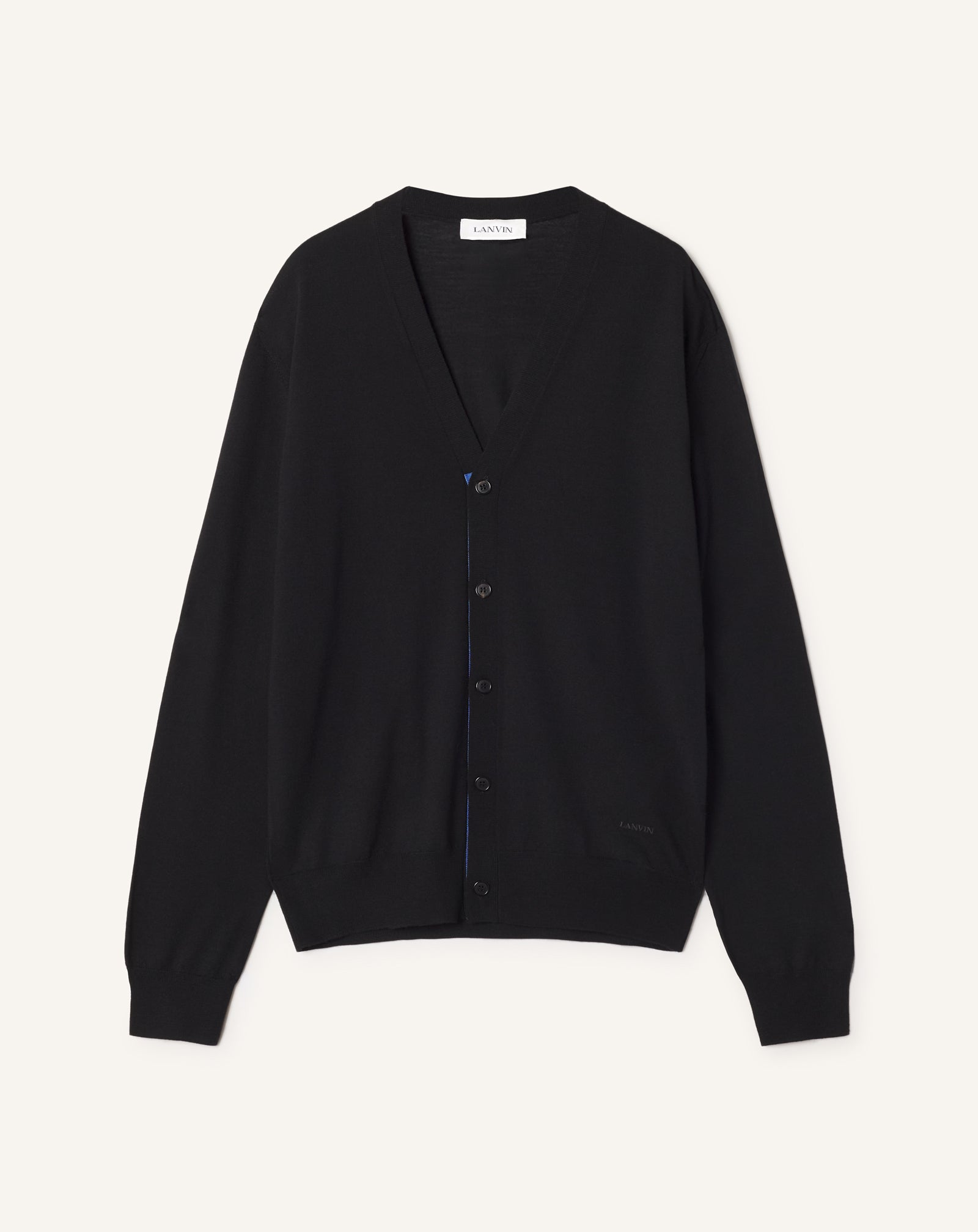 CARDIGAN CLASSIQUE EN LAINE MÉRINOS