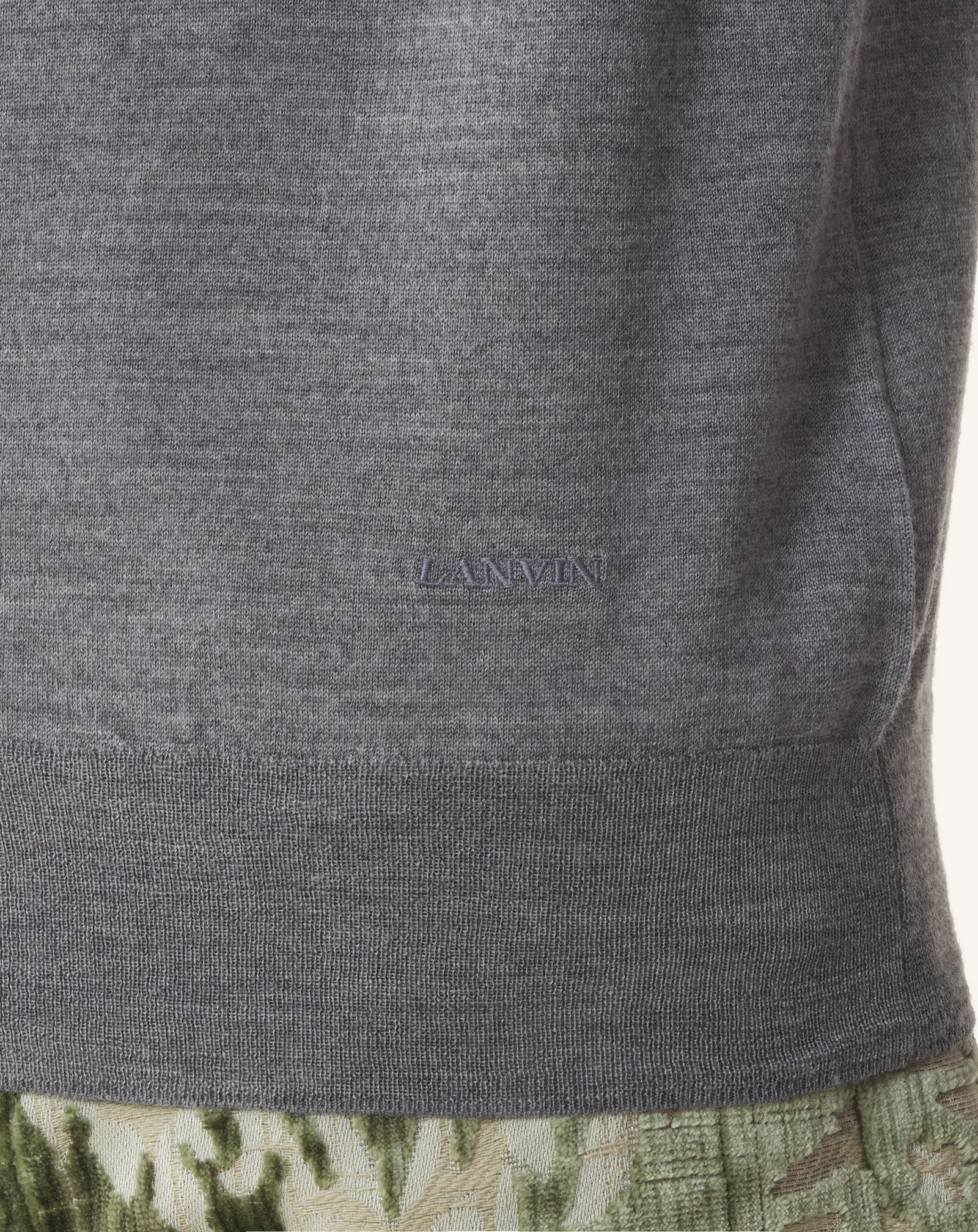CARDIGAN CLASSIQUE EN LAINE MÉRINOS NOIR