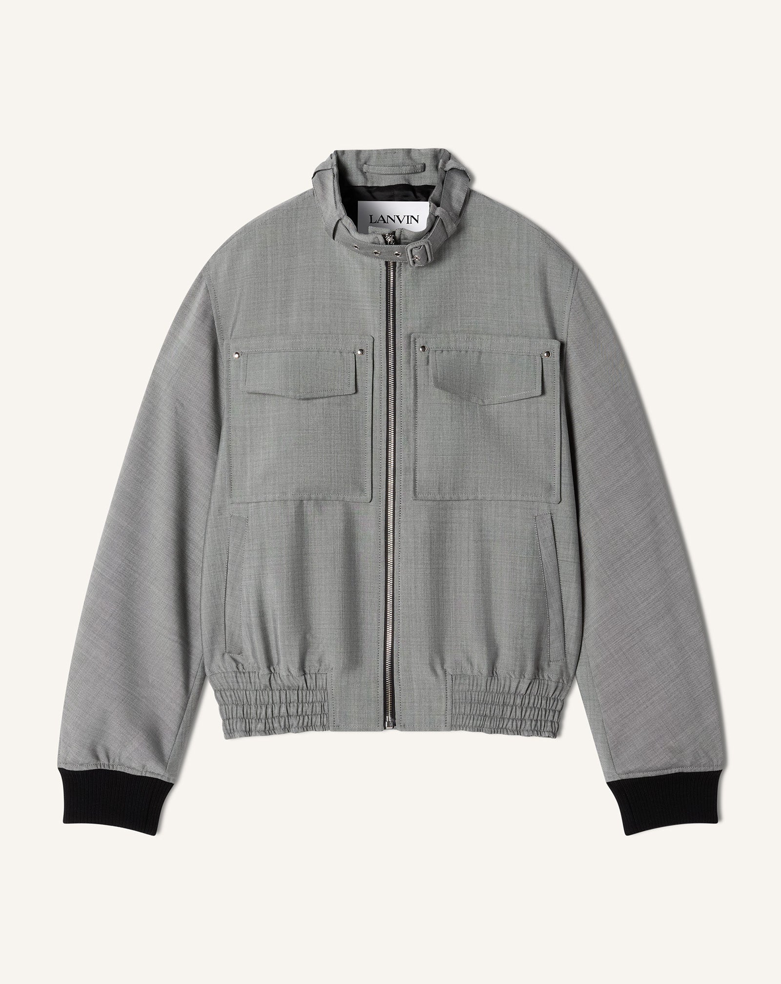 BLOUSON EN LAINE MOHAIR