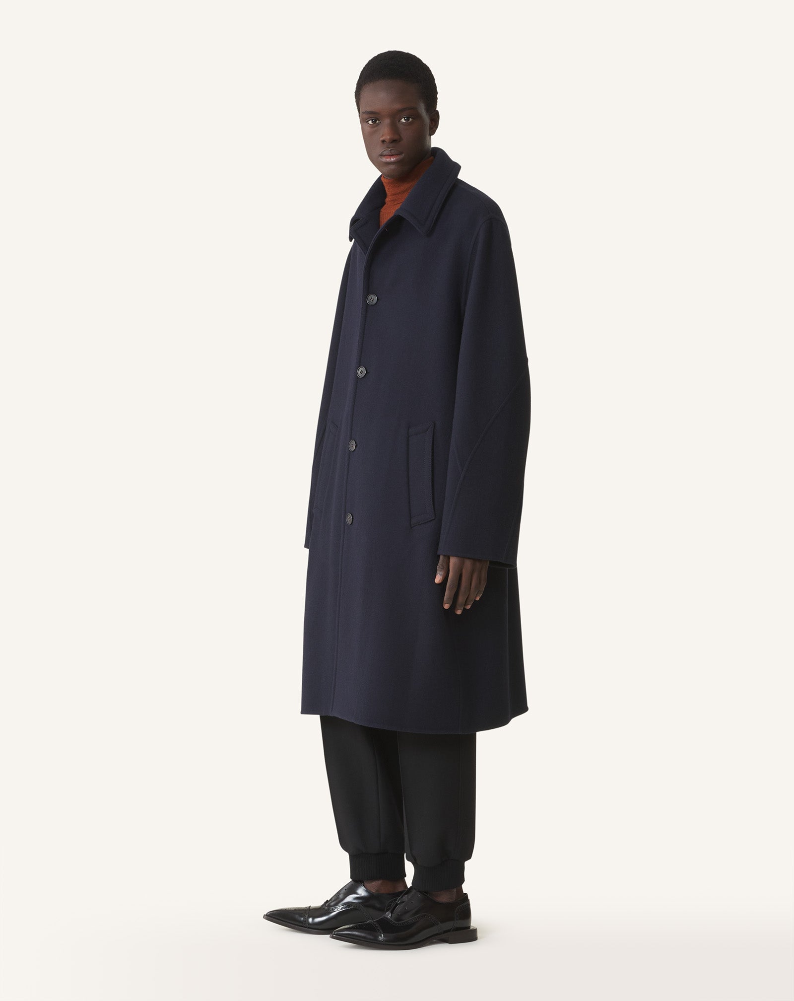 CAR COAT DOUBLE FACE