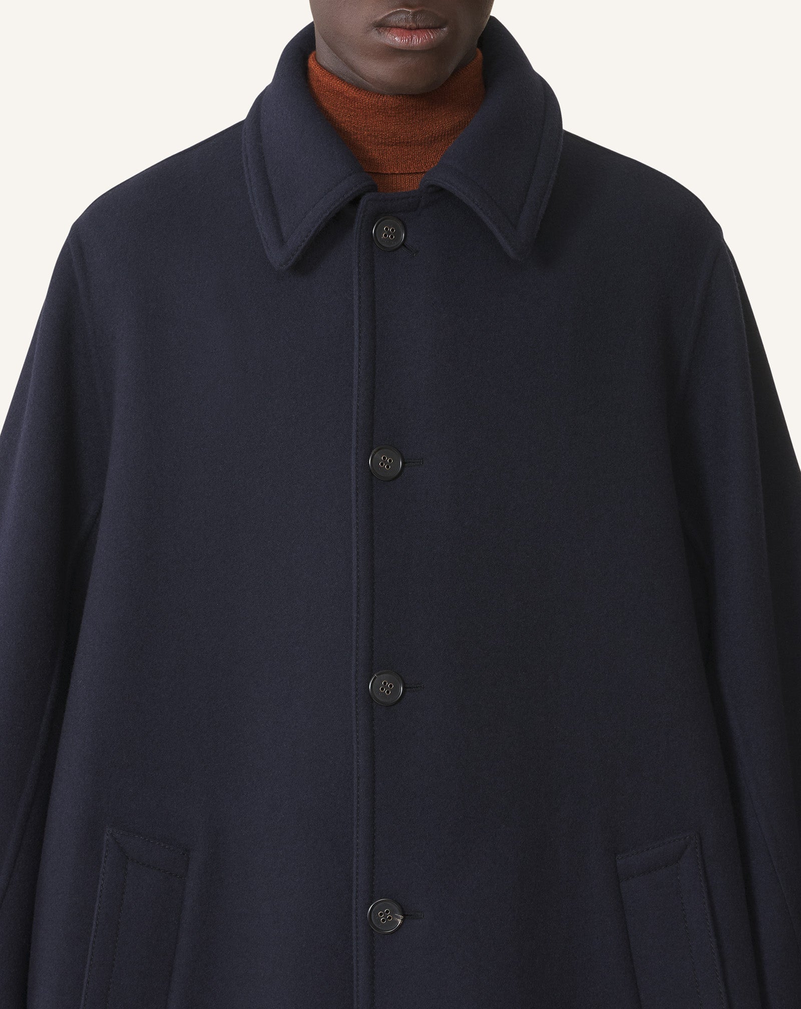 CAR COAT DOUBLE FACE