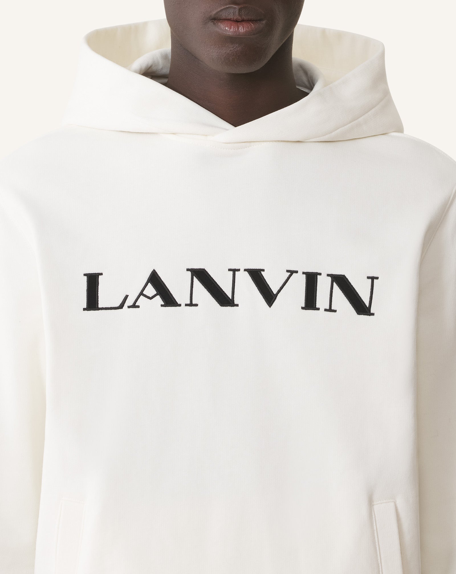 HOODIE BRODÉ LANVIN EN COTON