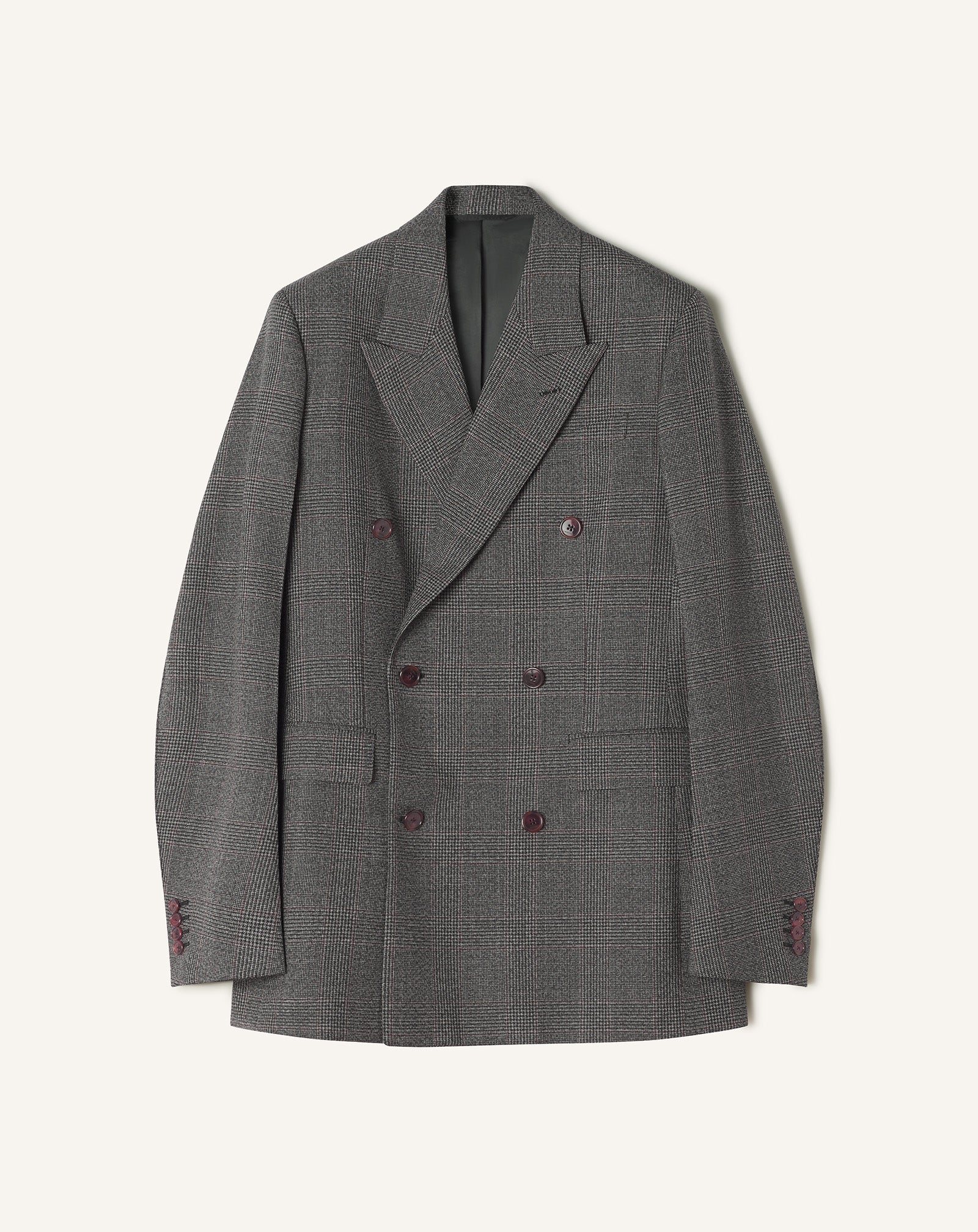 VESTE AJUSTÉE DOUBLE BOUTONNAGE